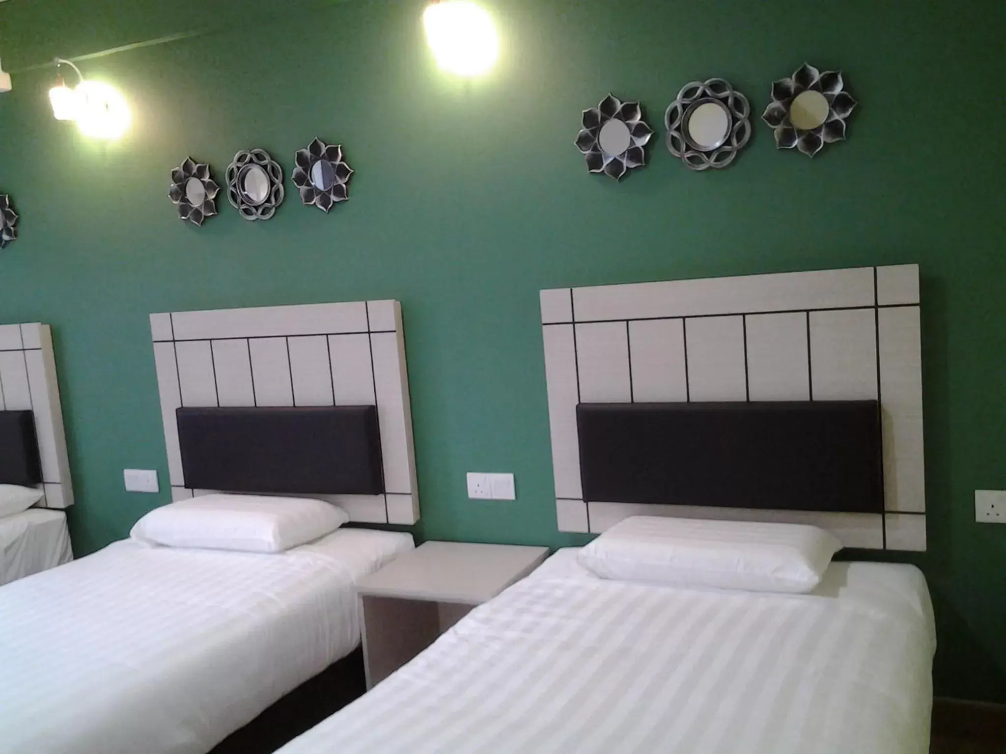 Decorative detail, Bed in Suria Seremban Hotel