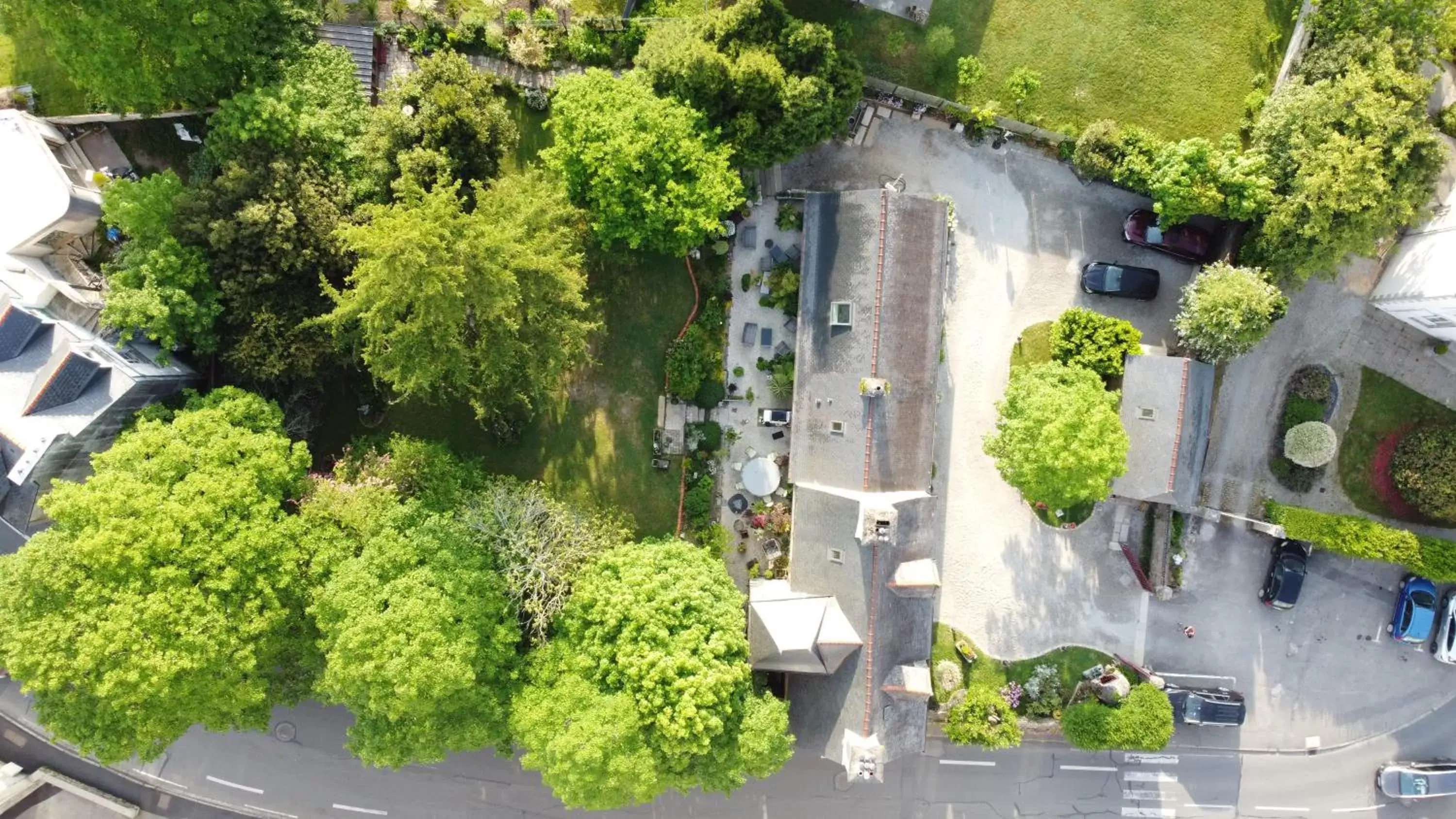 Bird's-eye View in Auberge de Keranden