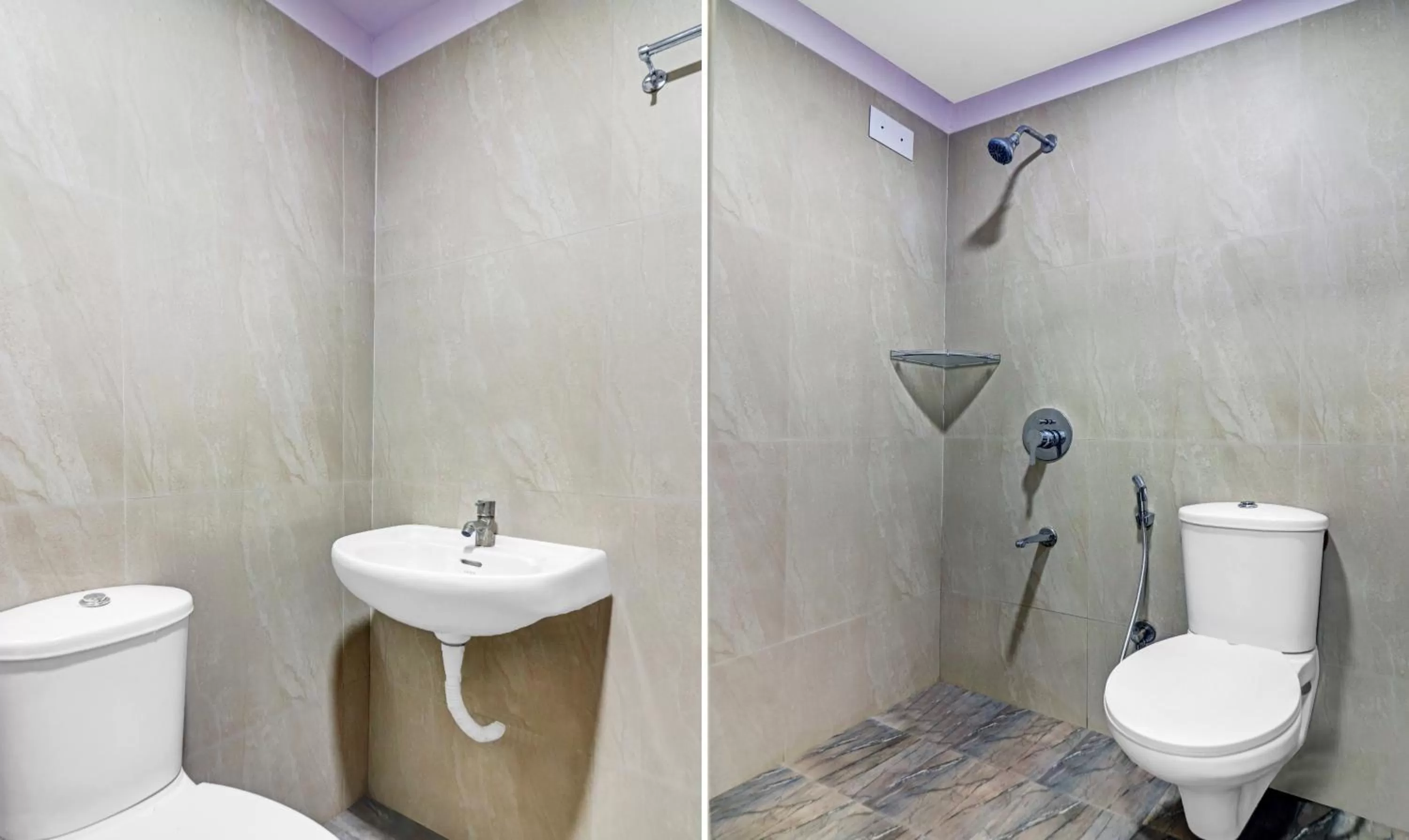 Bathroom in Itsy By Treebo - 99 Inn Hitech City