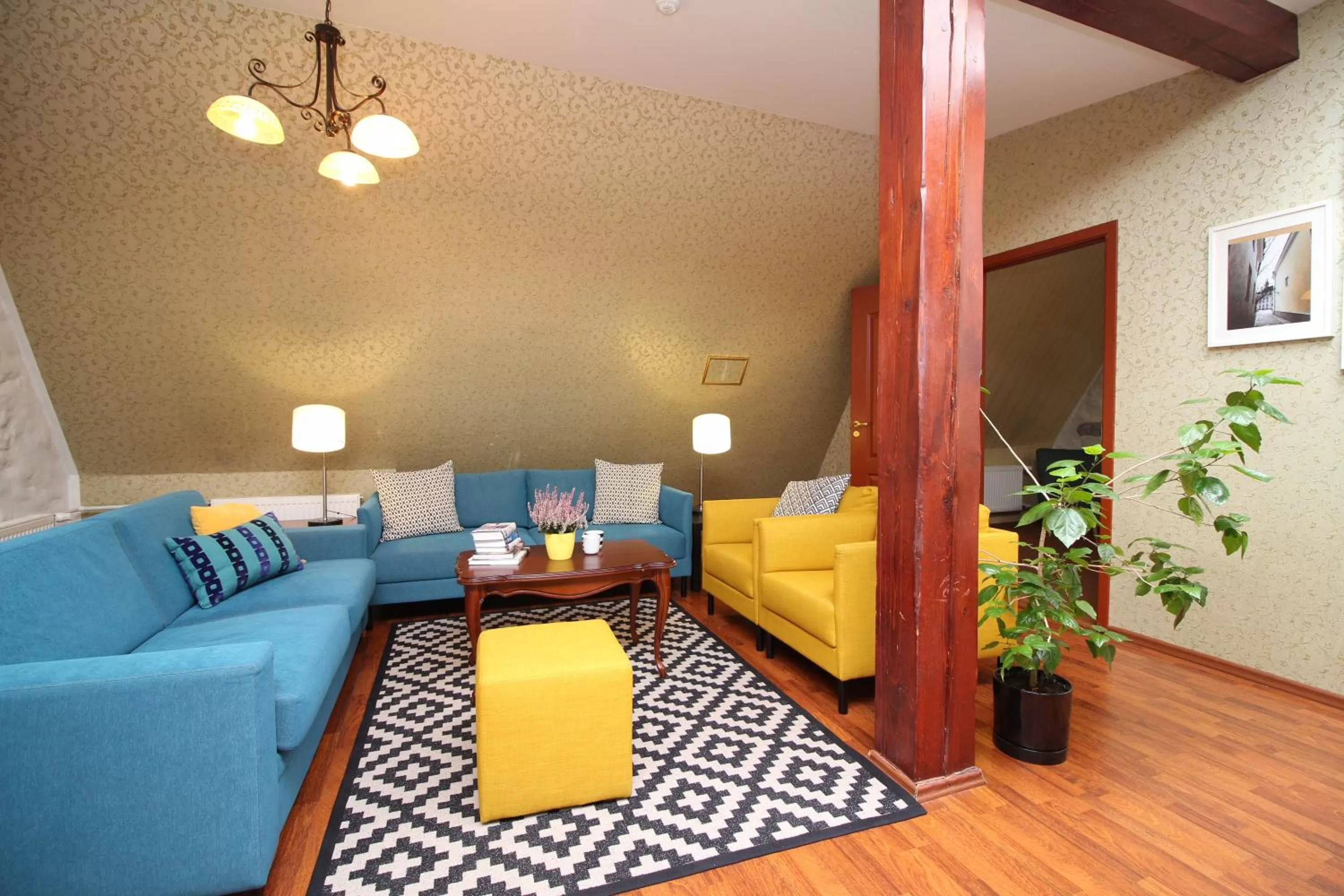 Living room in Tallinn City Apartments Residence