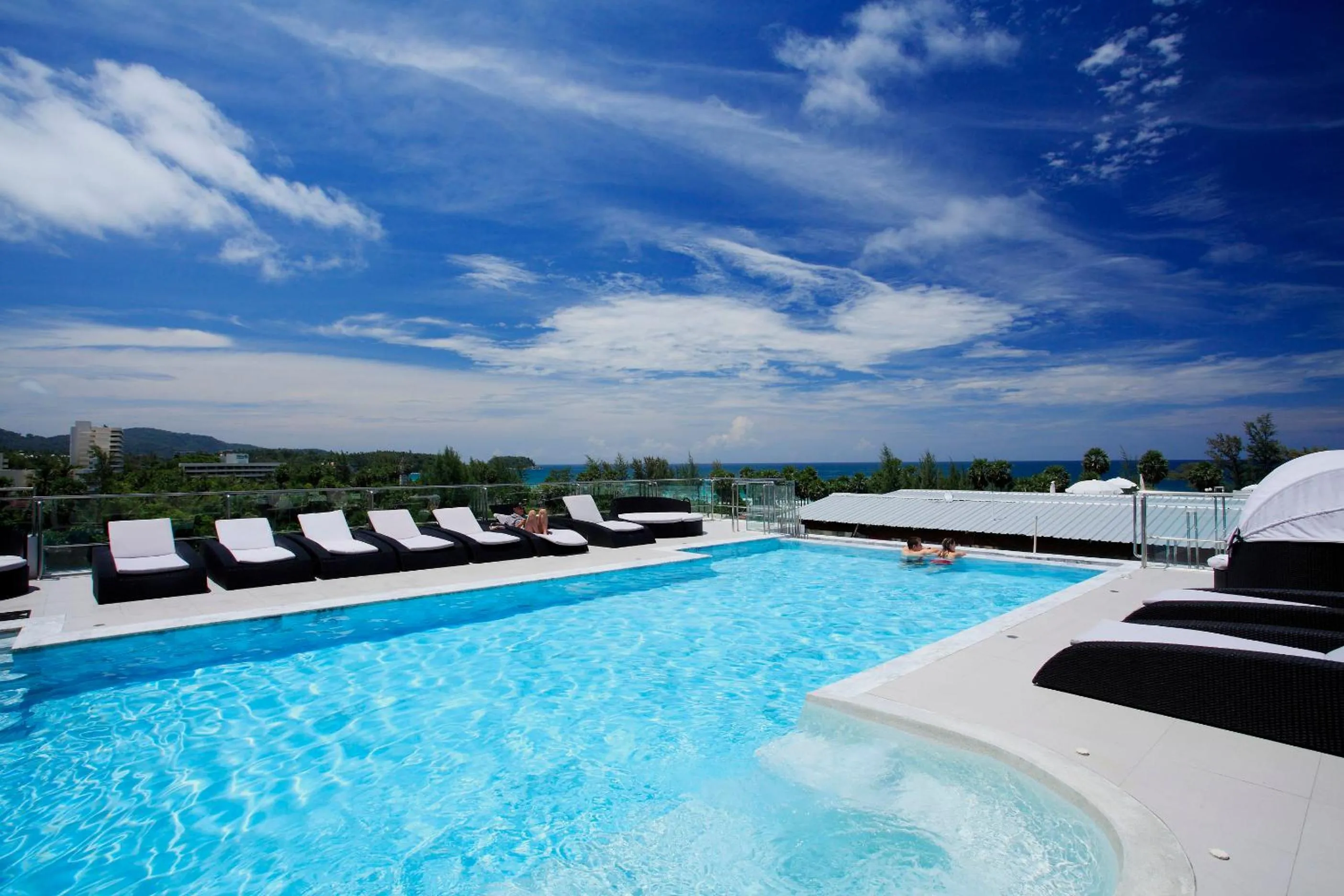 Swimming pool in Grand Sunset Hotel Phuket