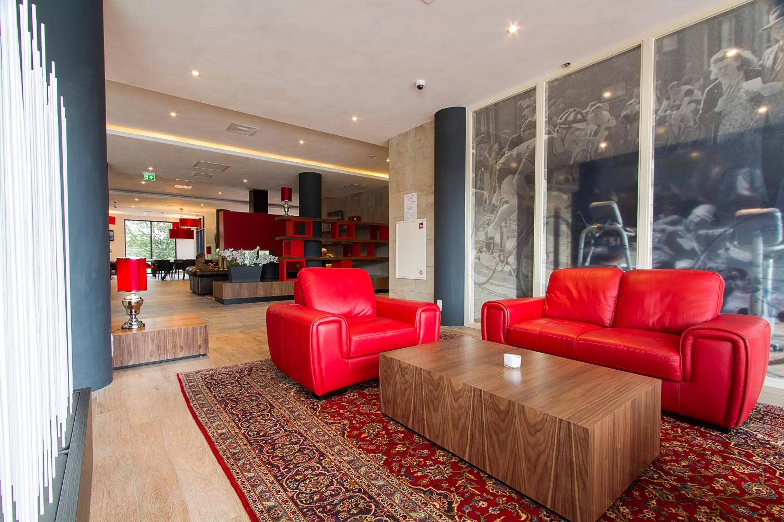Lounge or bar in Bastion Hotel Eindhoven Waalre