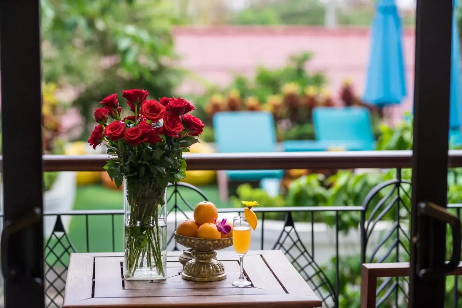 Balcony/Terrace in Khmer Mansion Residence