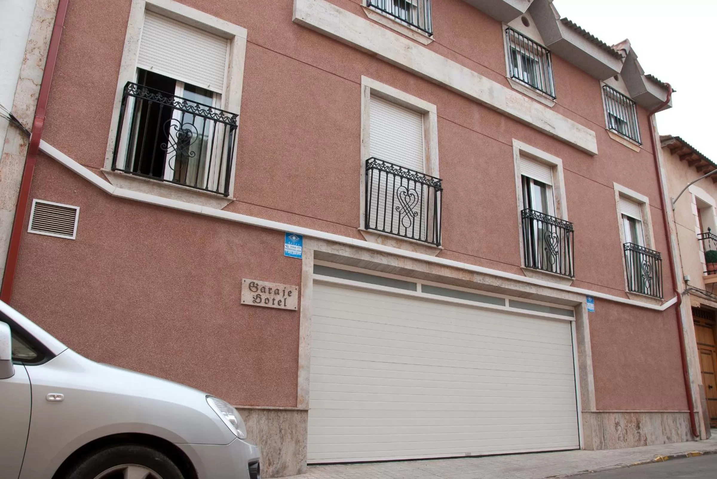 Property building in Hotel Hidalgo Quijada
