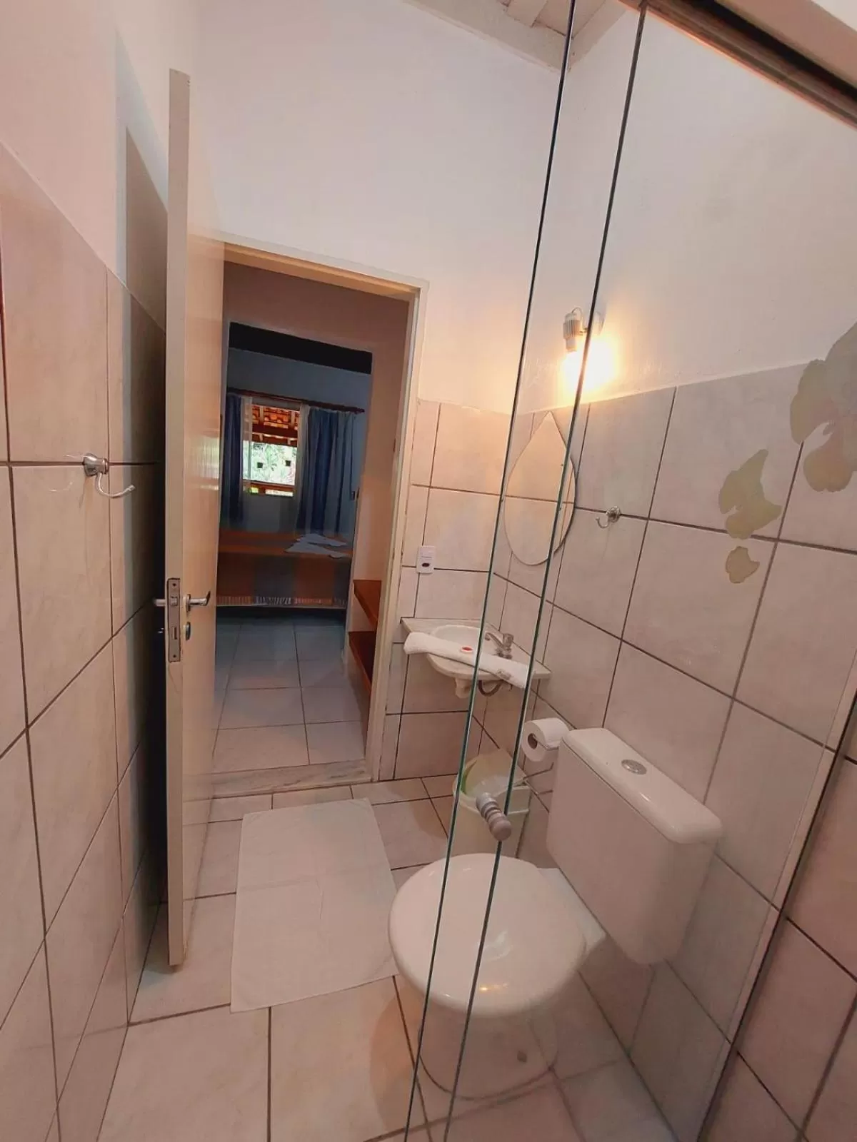 Bathroom in Pousada Capim Melado