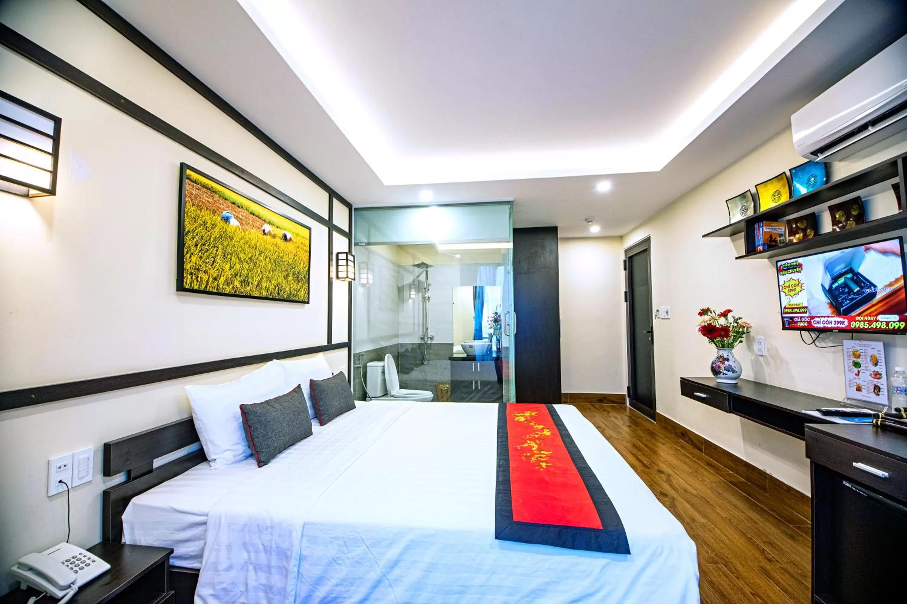 Bed in Hoi An Riverland Villa - Hoi An Center