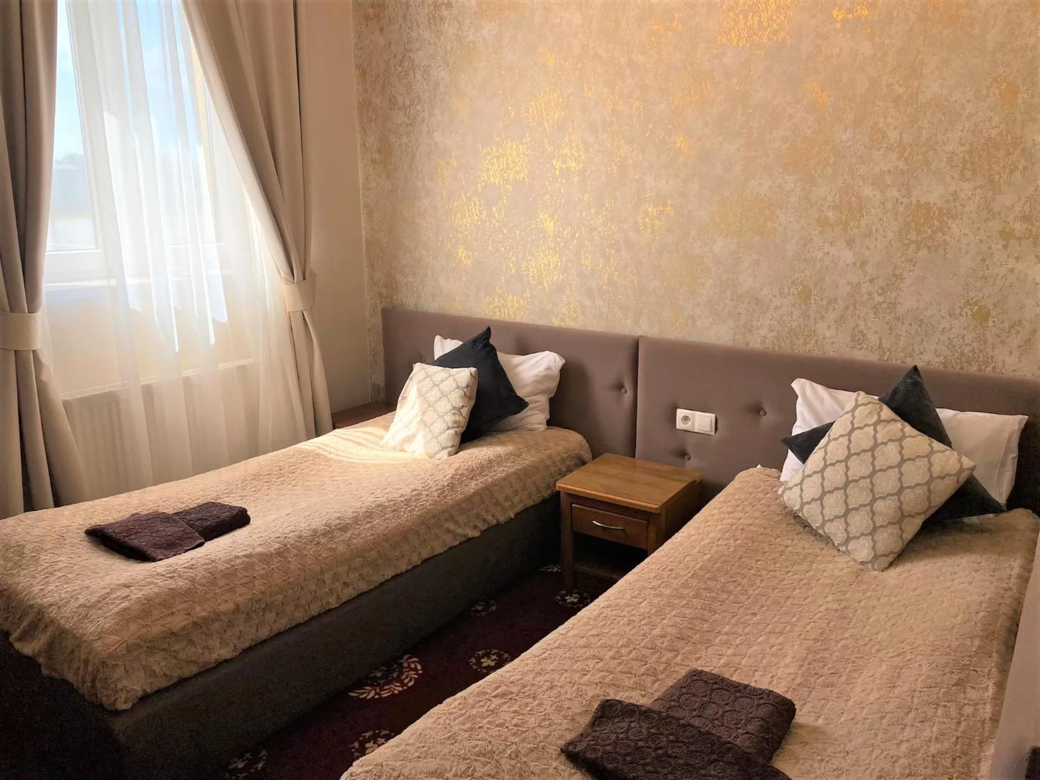 Bed in Hotel President