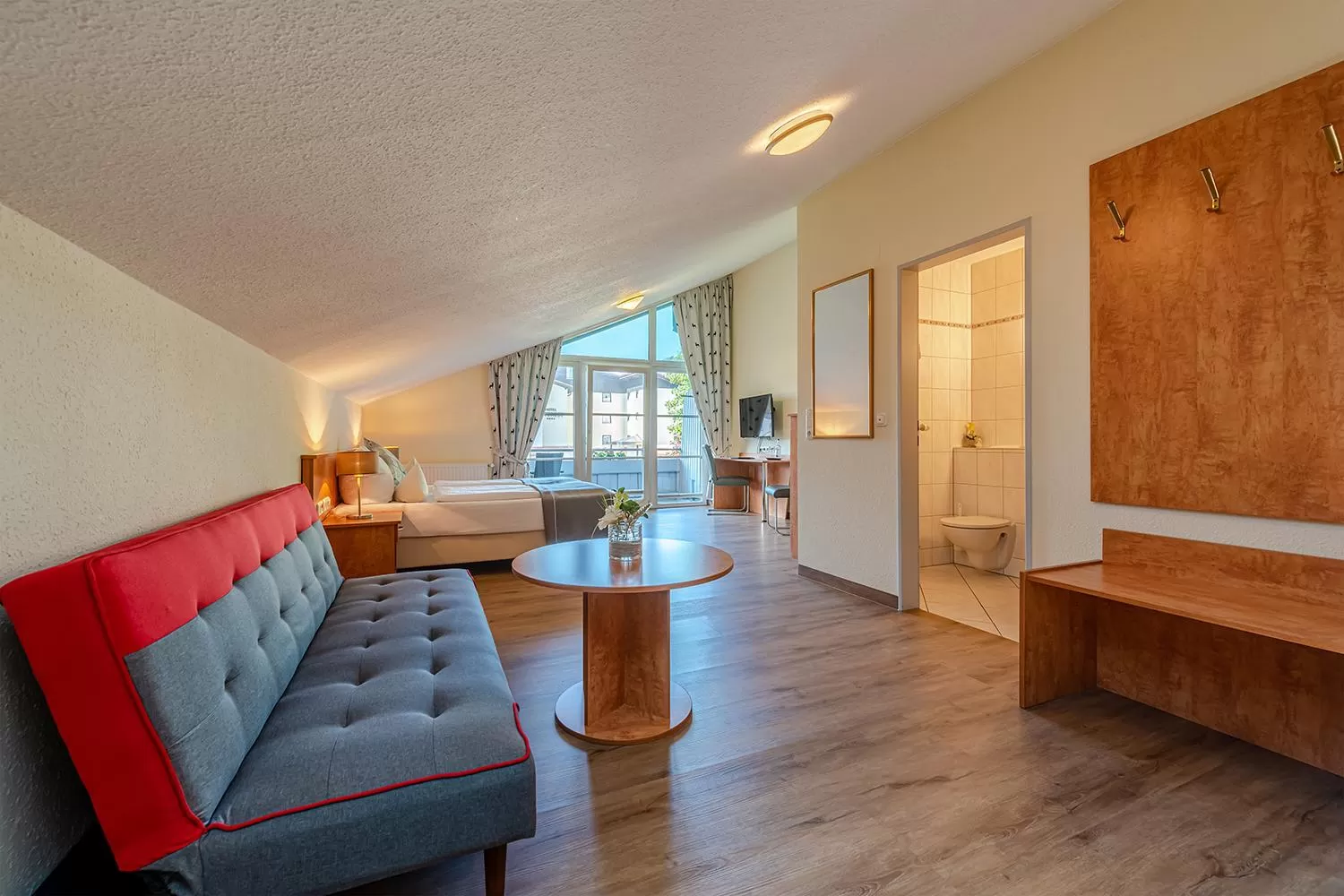 Photo of the whole room, Bed in Hotel Neudeck