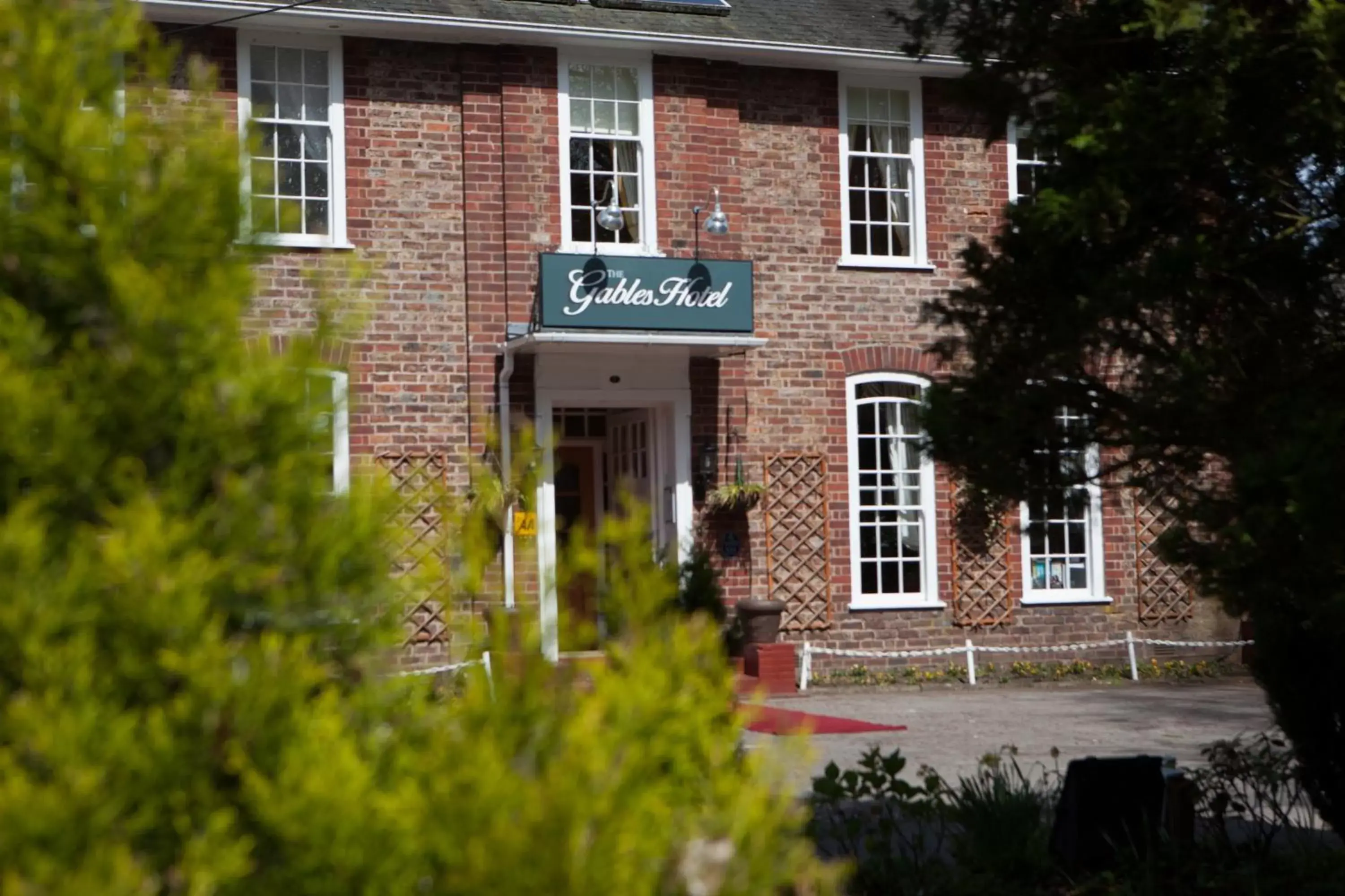 Facade/entrance, Property Building in The Gables Hotel