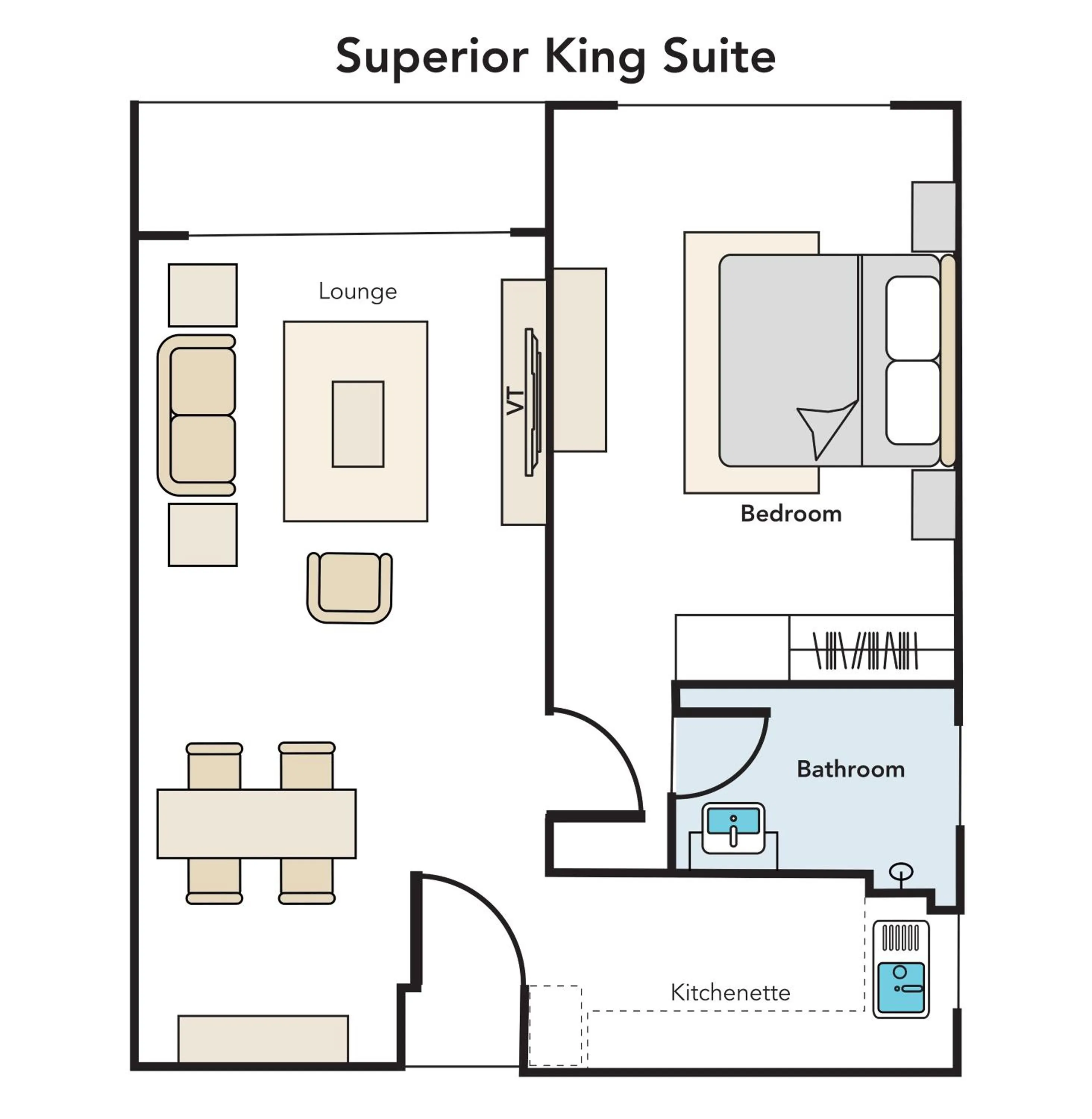 Floor plan in Acappella Suite Hotel, Shah Alam