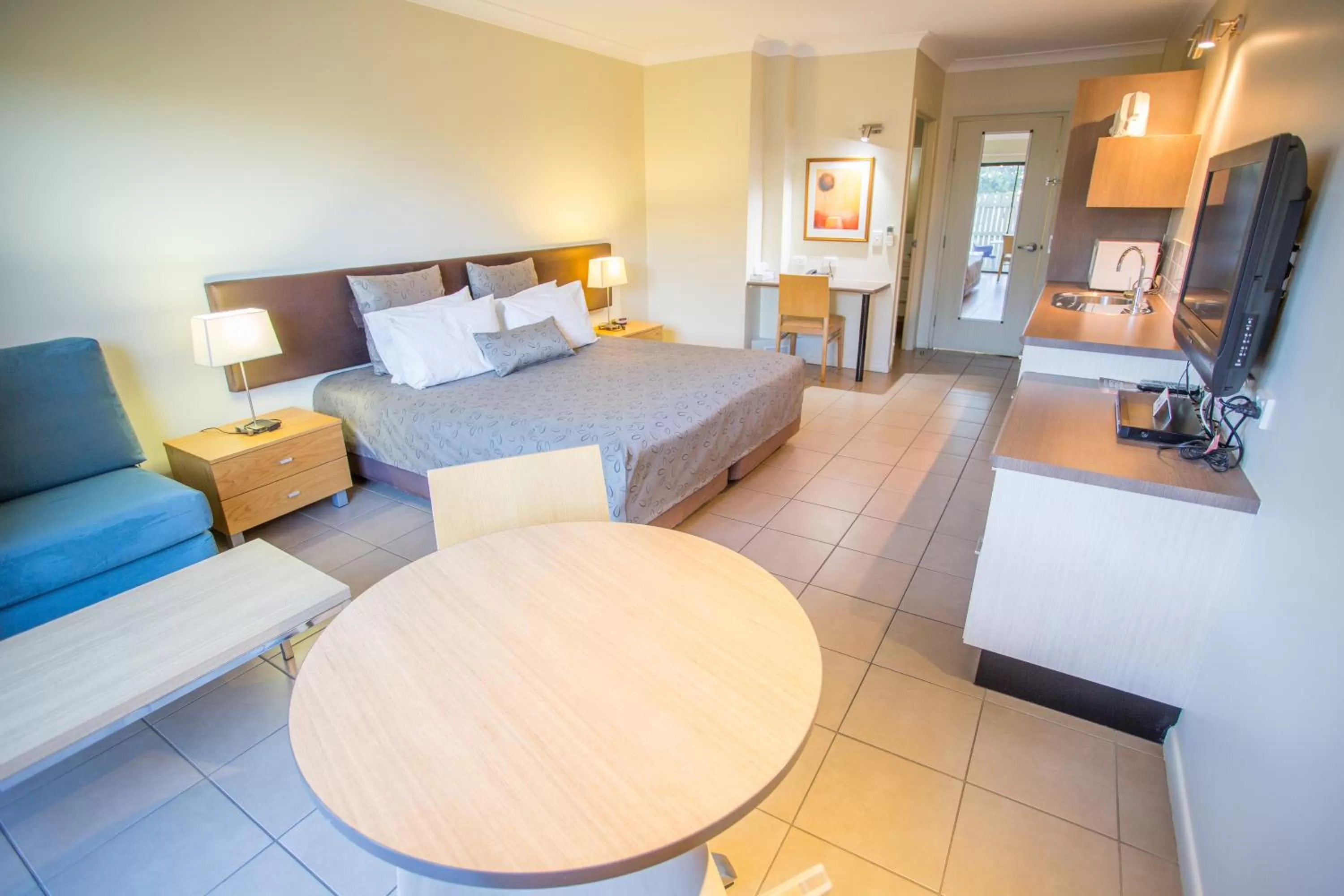 Bedroom, Bed in Spinifex Motel and Serviced Apartments