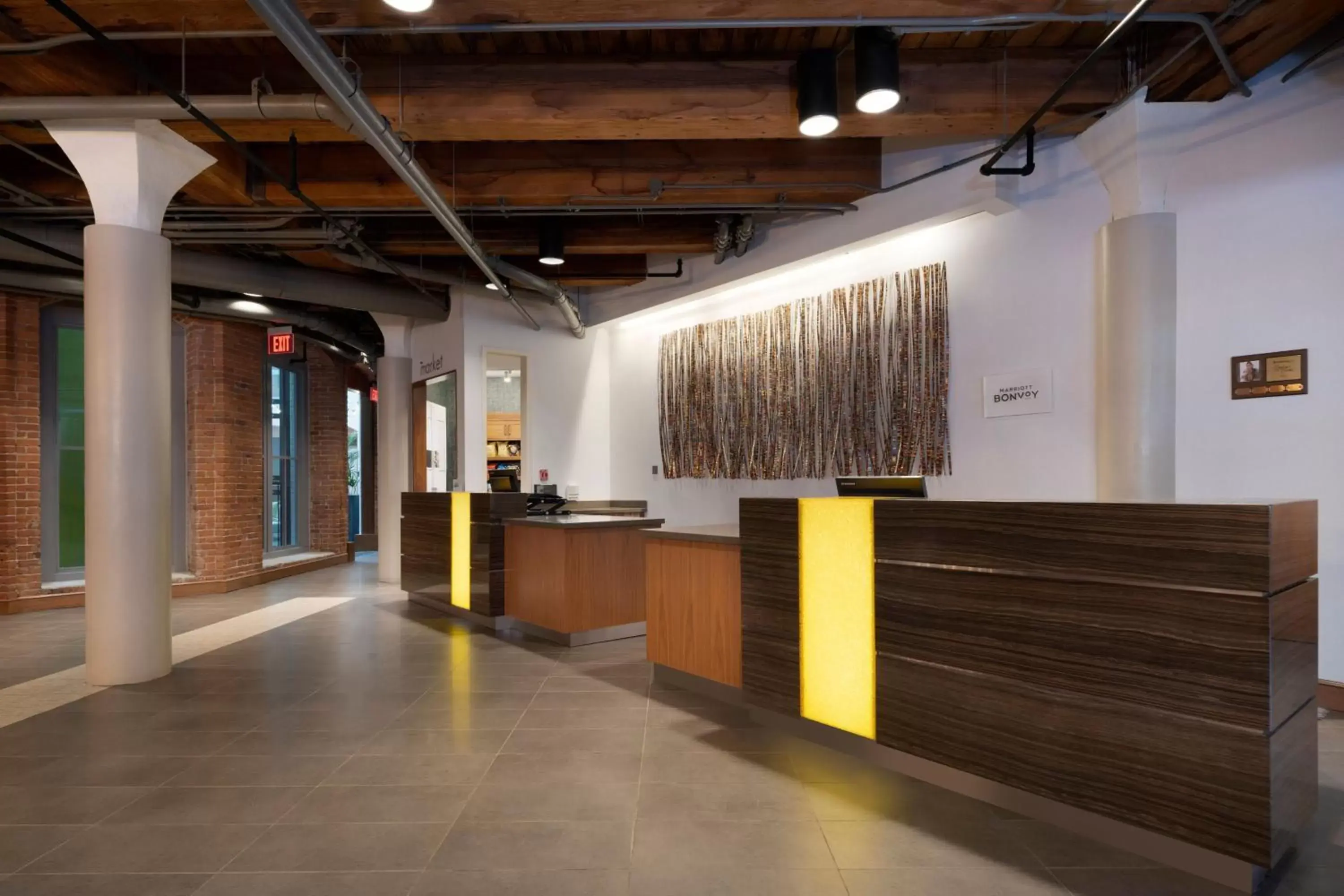 Lobby or reception, Lobby/Reception in Residence Inn by Marriott Boston Downtown Seaport