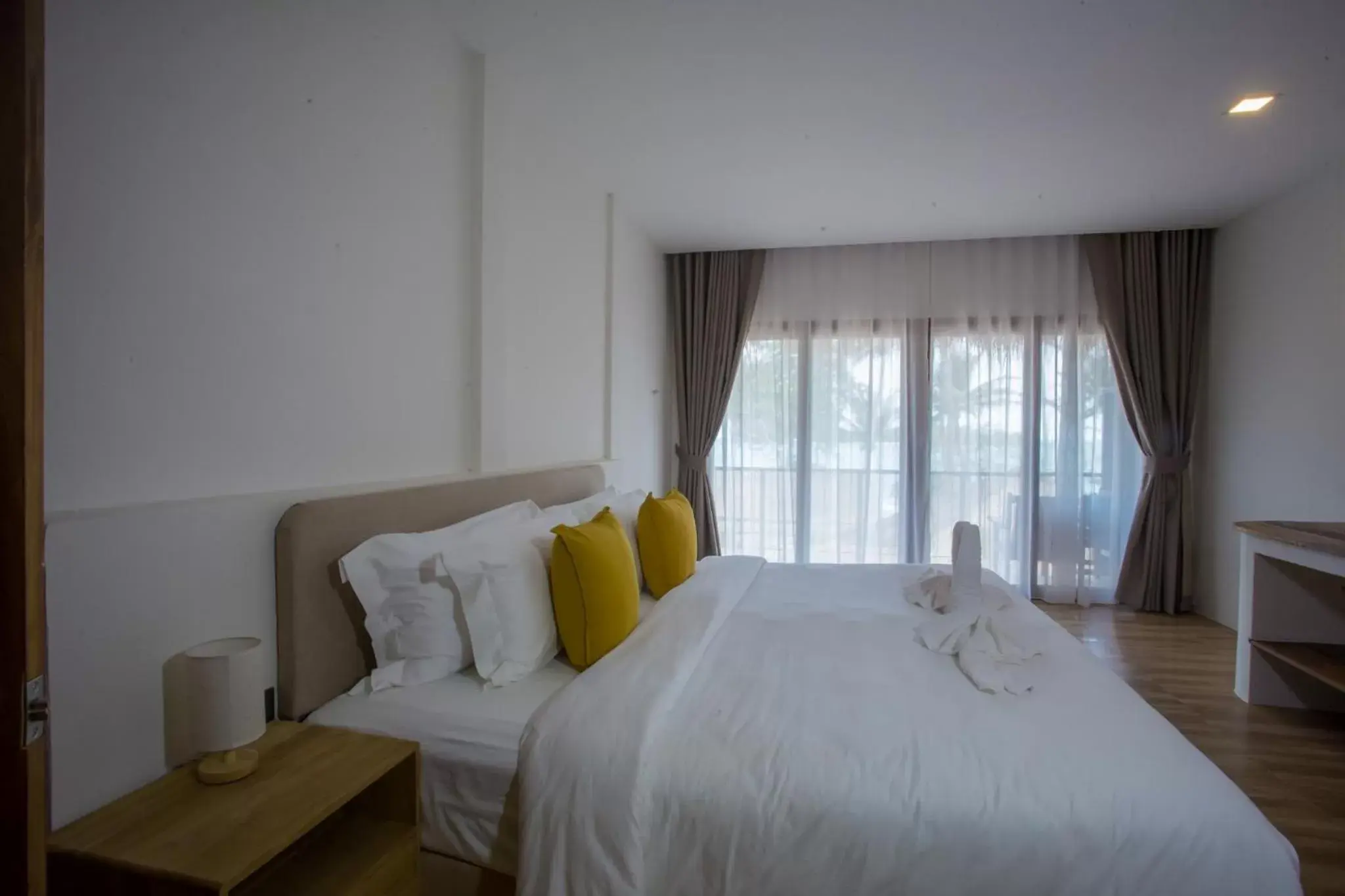 Bedroom, Bed in The Nest Private Beach Resort Bedroom, Bed in The Nest Private Beach Resort