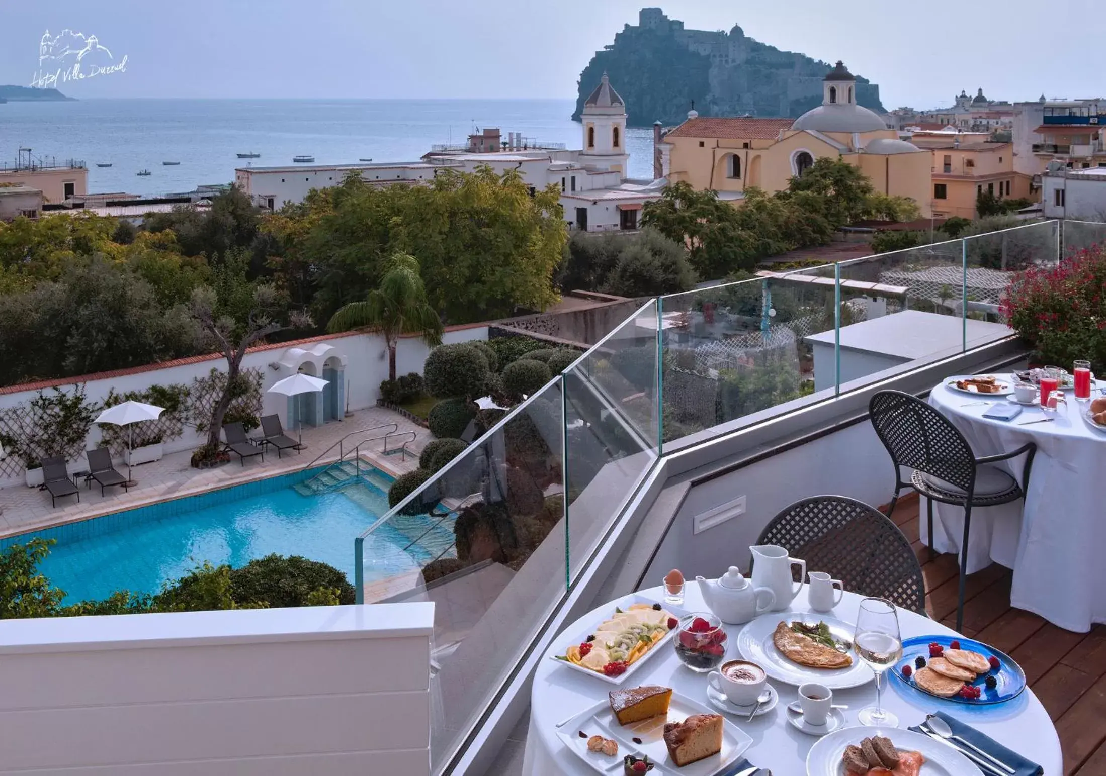 Pool View in Hotel Villa Durrueli Resort & Spa