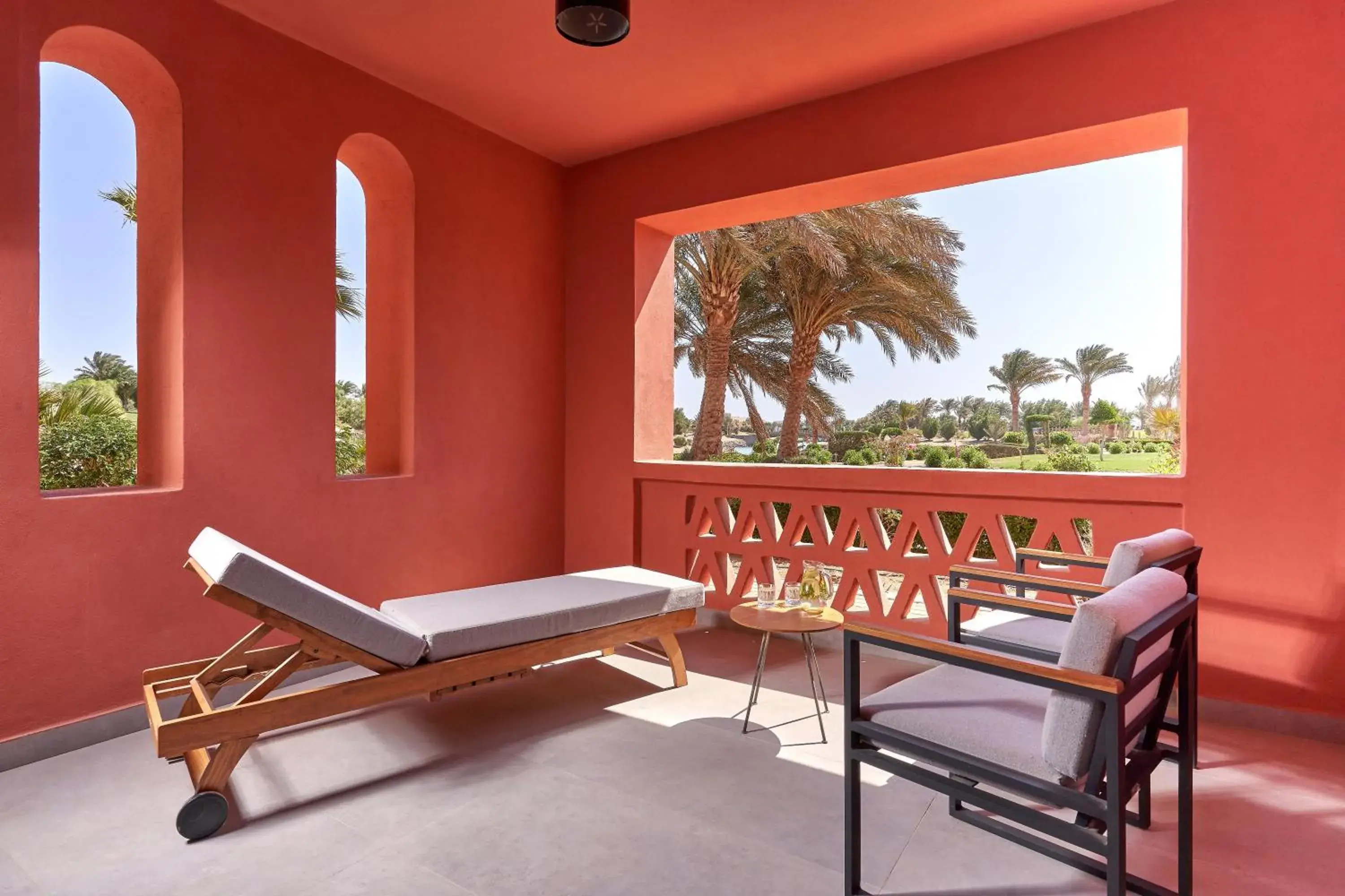 Balcony/Terrace in Steigenberger Golf Resort El Gouna