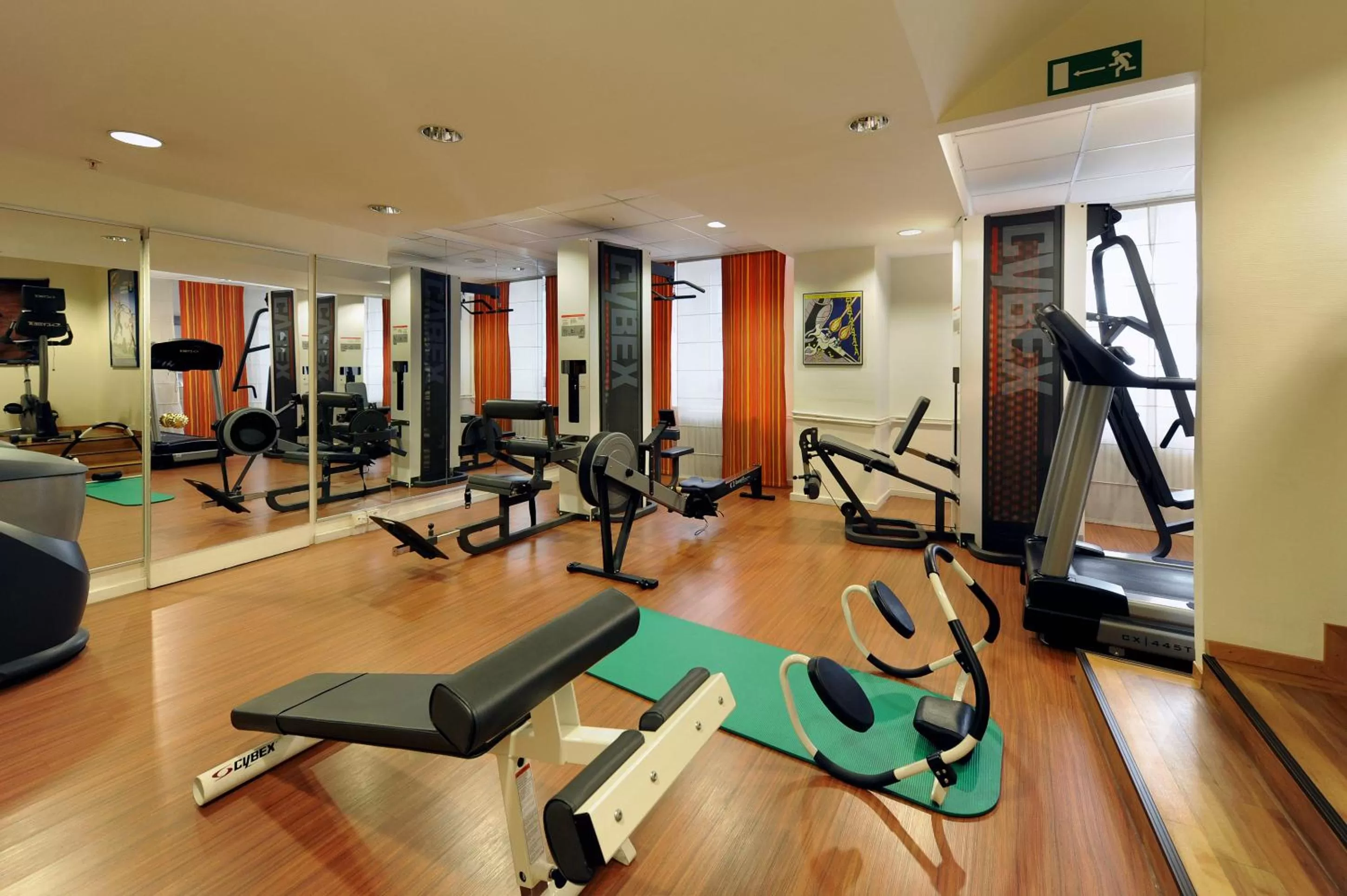 Fitness centre/facilities in Hotel Victoria