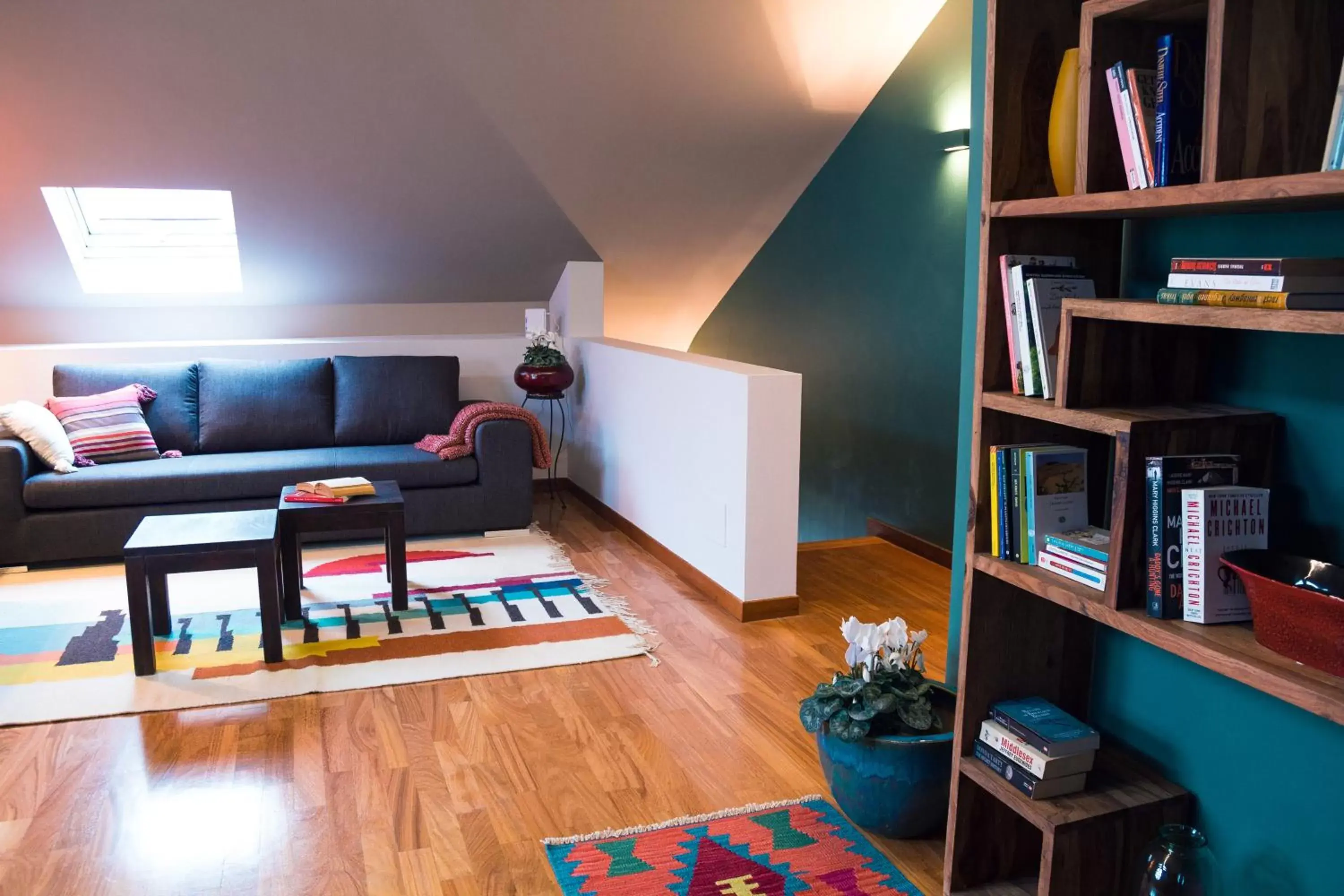 Library, Seating Area in Casa Agnese