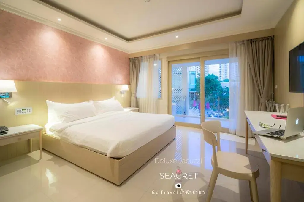 Bed in The Sea Cret Hua Hin Hotel