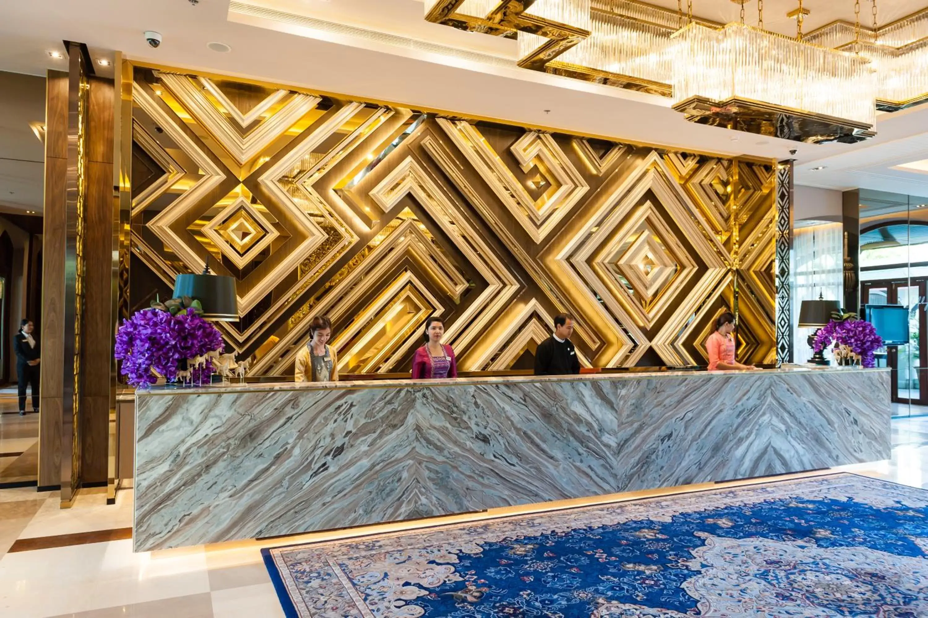 Lobby or reception, Lobby/Reception in Chatrium Hotel Royal Lake Yangon