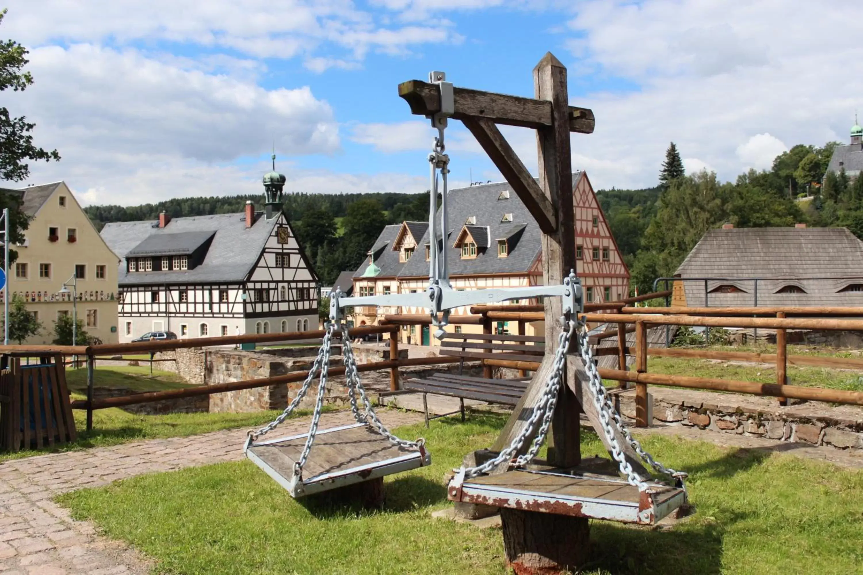 On site, Children's Play Area in Hotel Saigerhütte