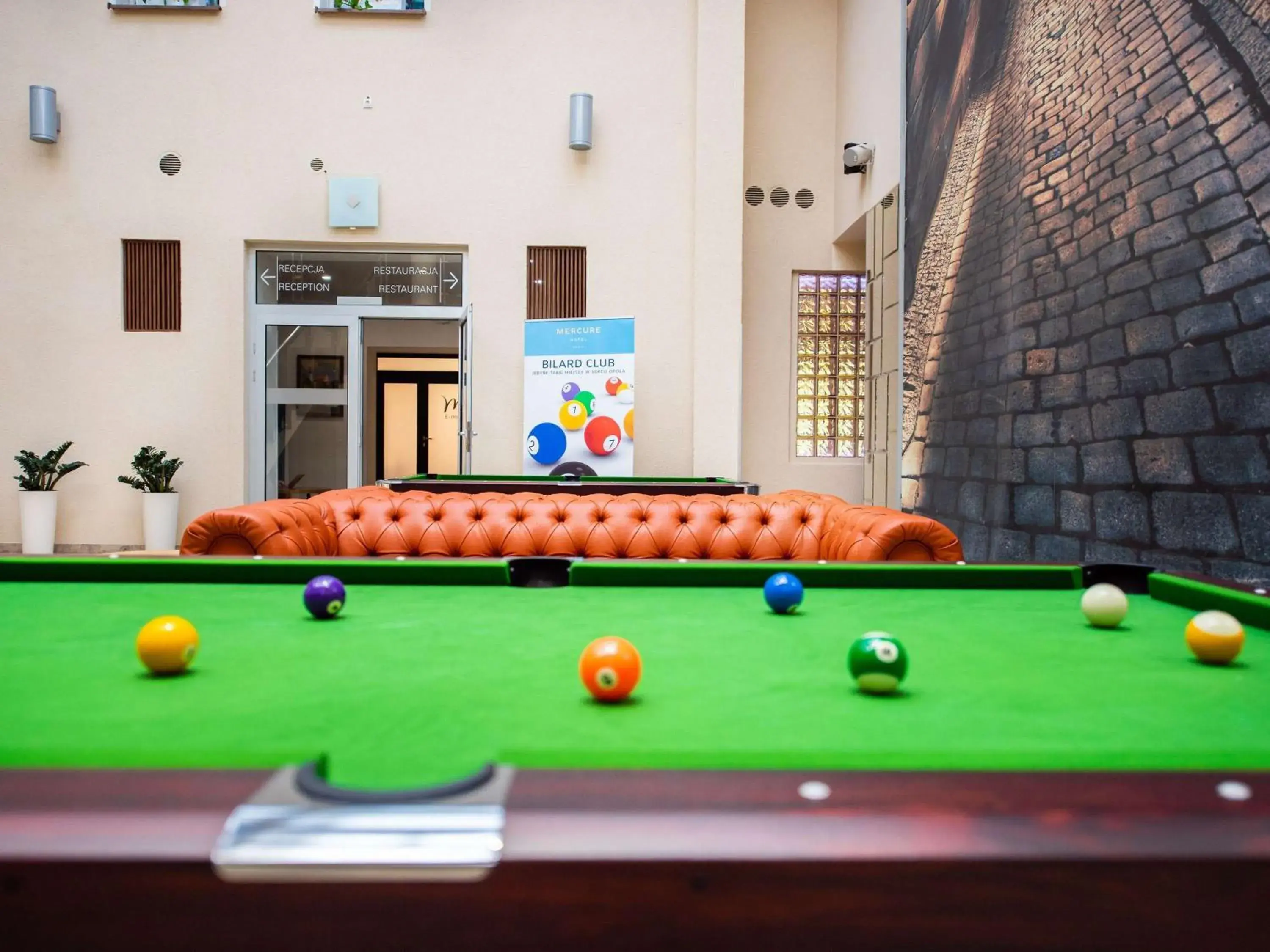 Property building, Billiards in Mercure Opole