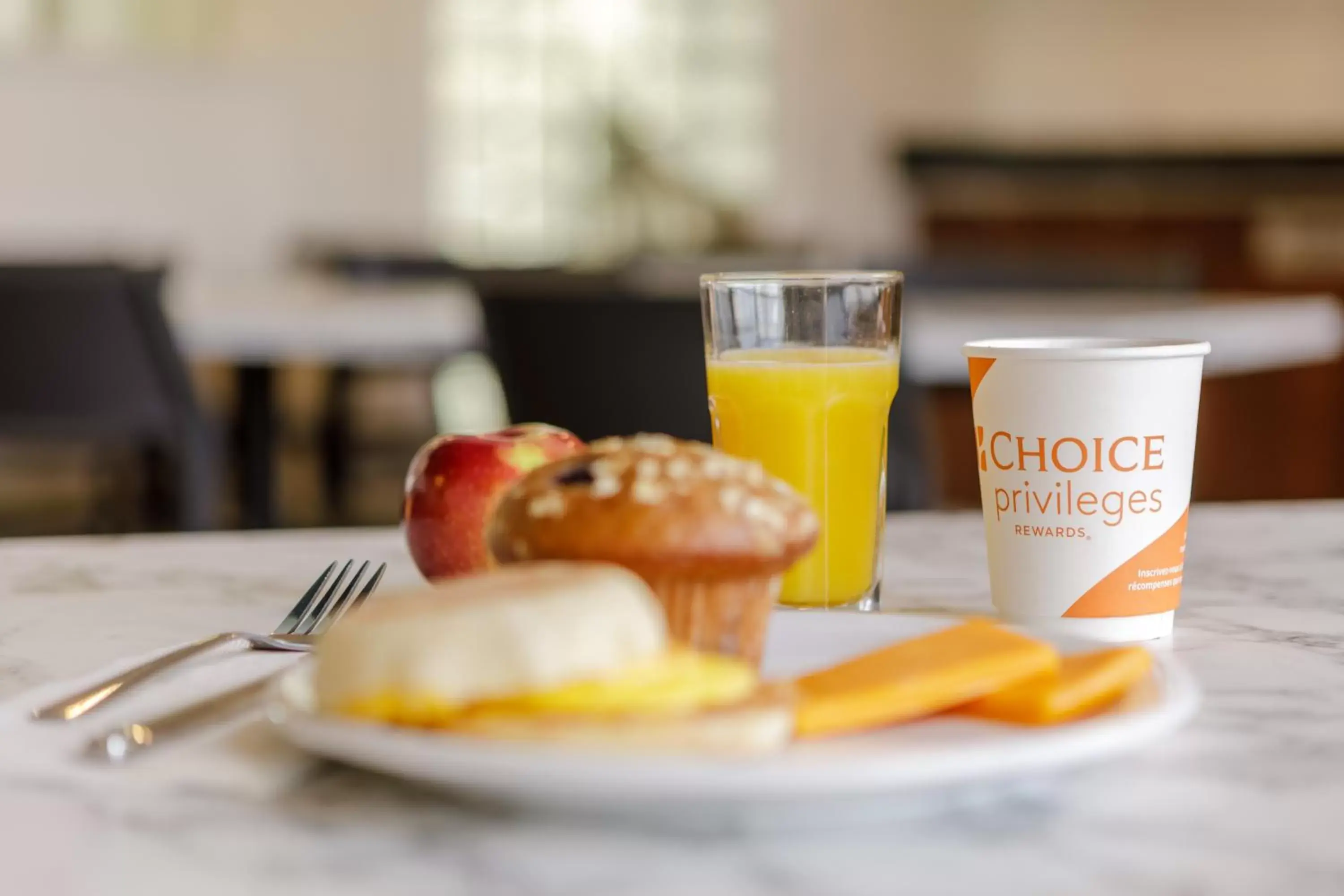 Breakfast in Clarion Pointe Quebec Airport Breakfast in Clarion Pointe Quebec Airport