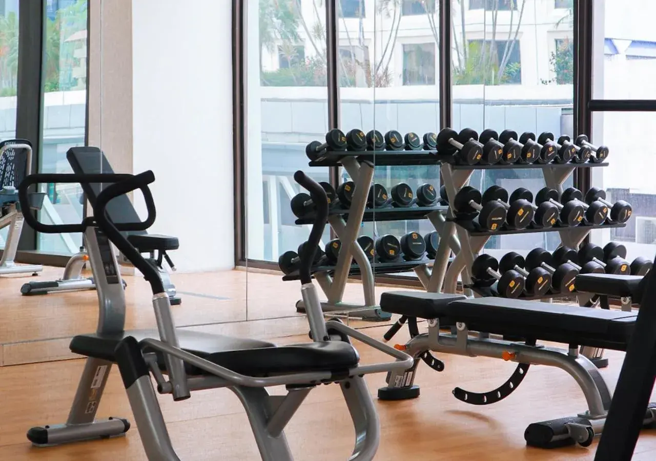 Fitness centre/facilities, Fitness Center/Facilities in Crowne Plaza Jakarta Residences, an IHG Hotel Fitness centre/facilities, Fitness Center/Facilities in Crowne Plaza Jakarta Residences, an IHG Hotel