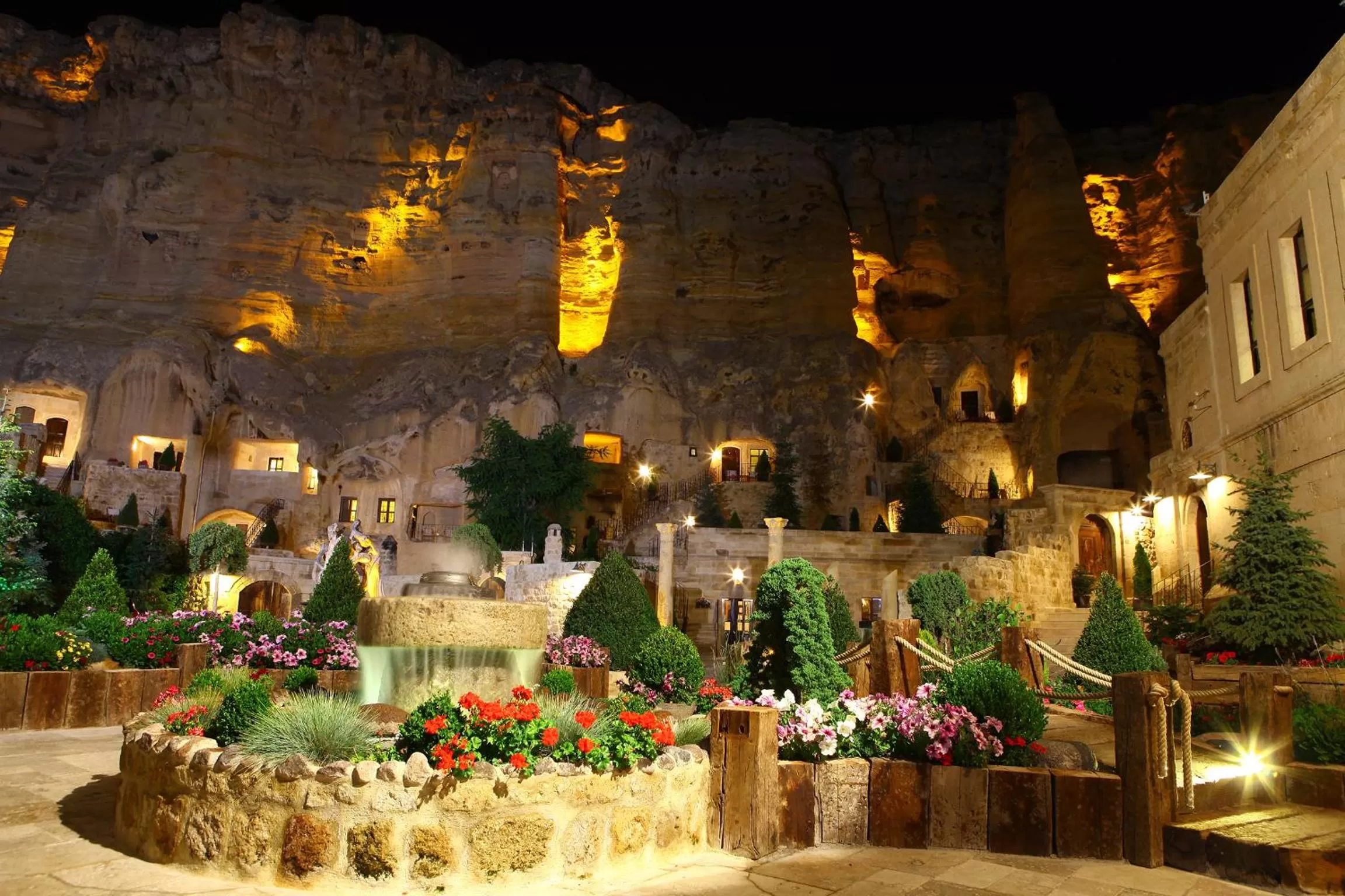 Facade/entrance in Yunak Evleri Cappadocia