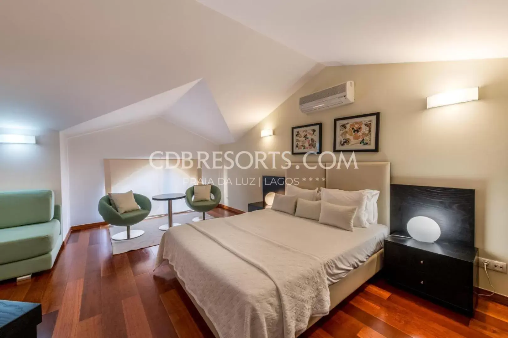 Bed in Baia da Luz Resort Bed in Baia da Luz Resort