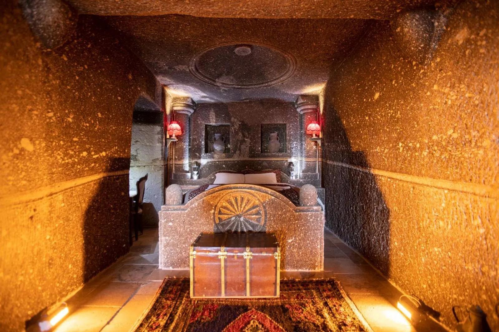 Photo of the whole room in Antique Terrace Cave Suites