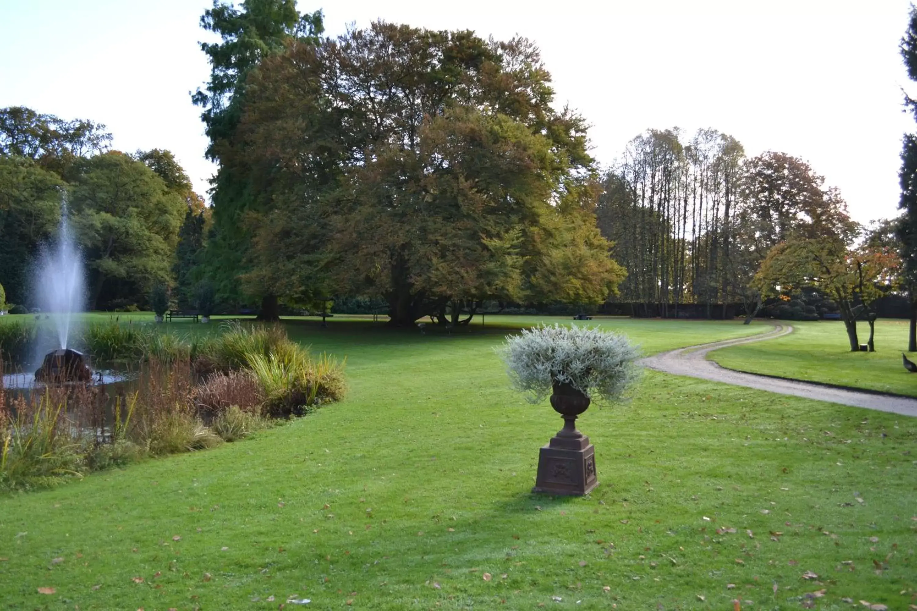 Garden view, Garden in B&B en SPA Landgoed Matanze