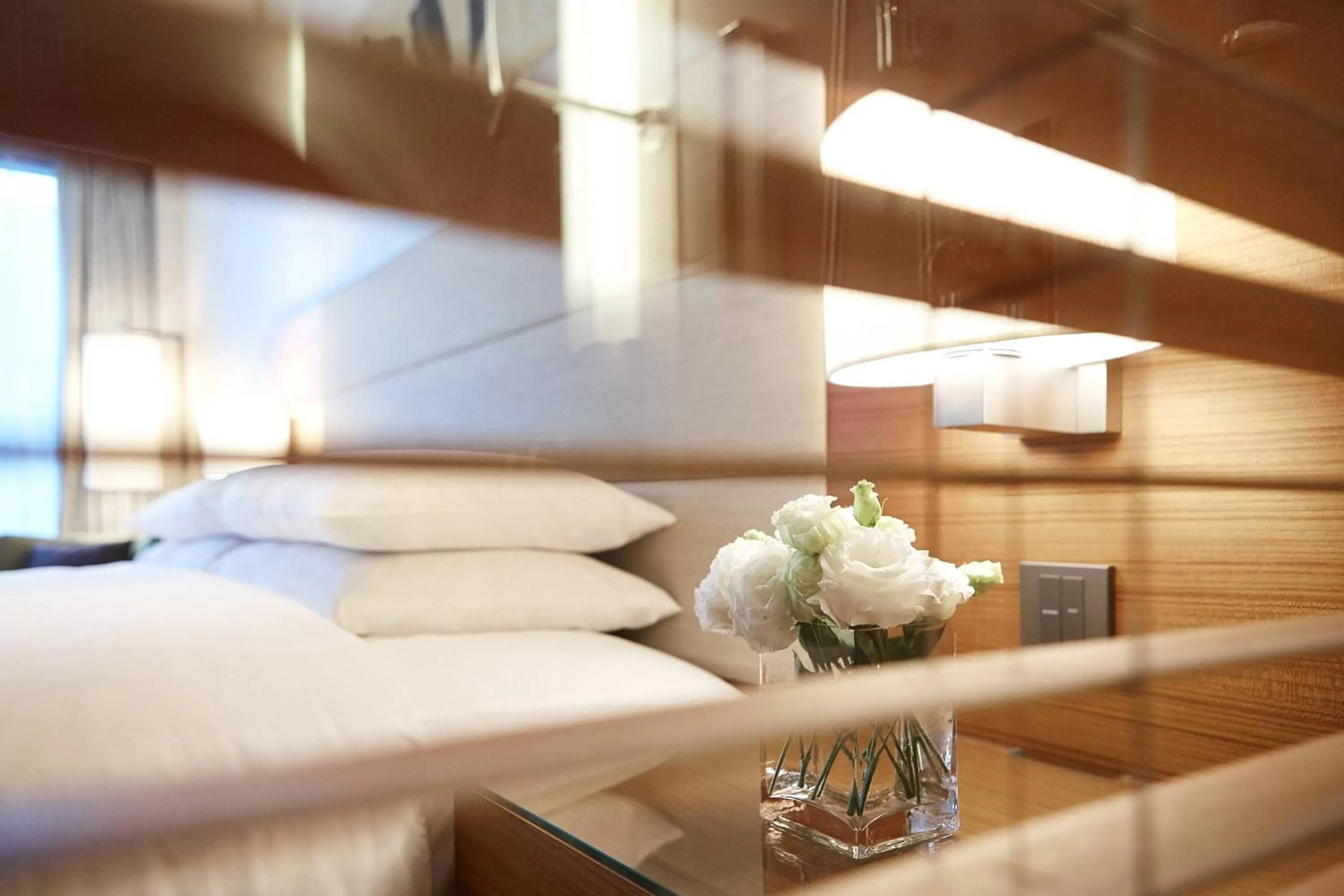 Photo of the whole room, Bed in Courtyard by Marriott Seoul Pangyo