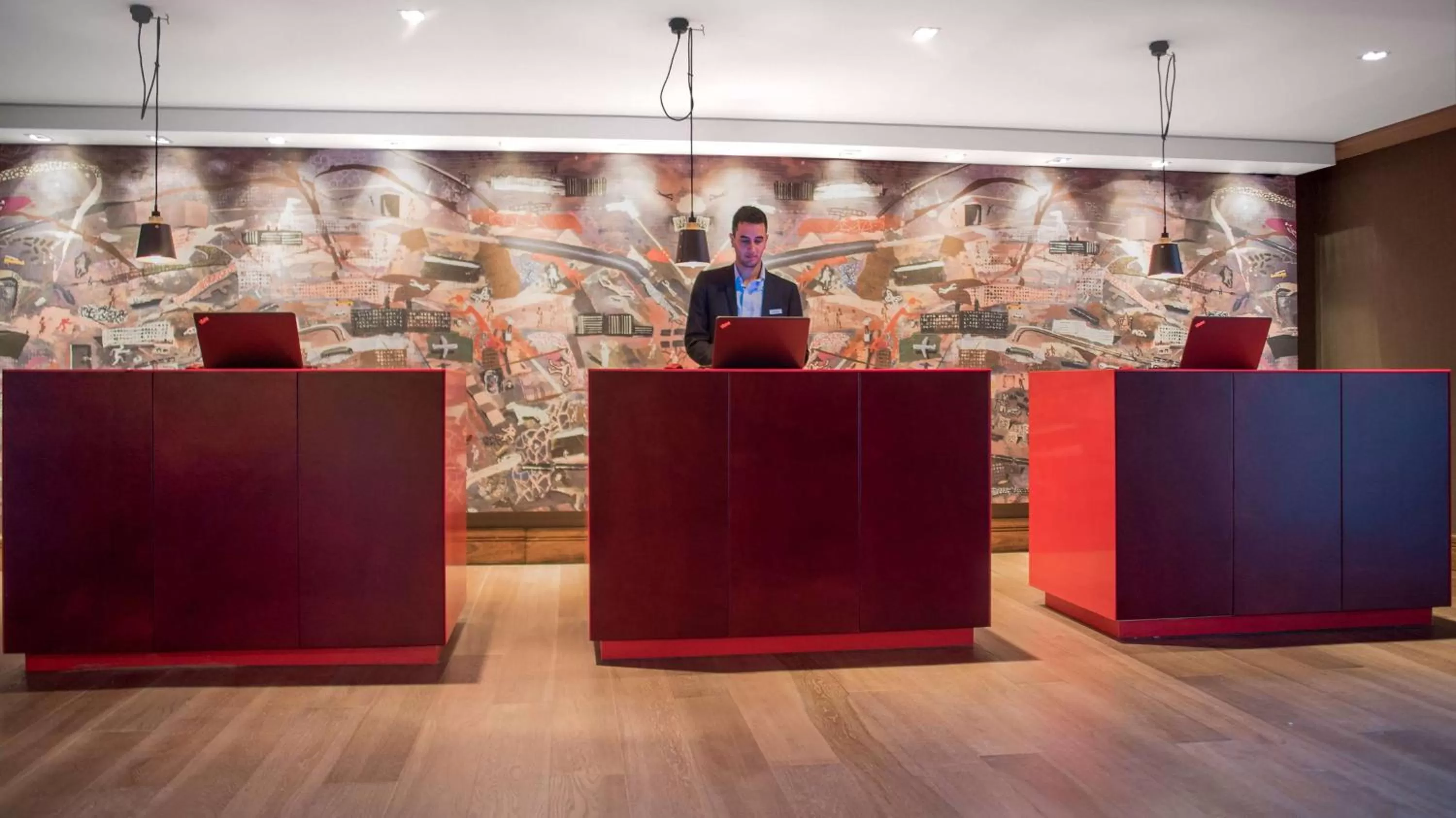 Lobby or reception in Hyatt Centric Montevideo