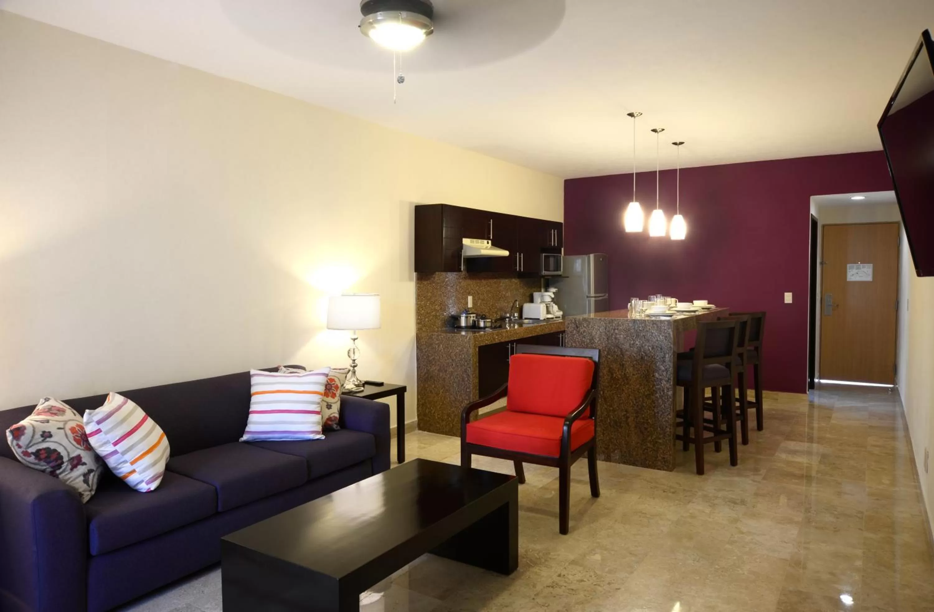 Living room in Canto del Sol Puerto Vallarta All Inclusive