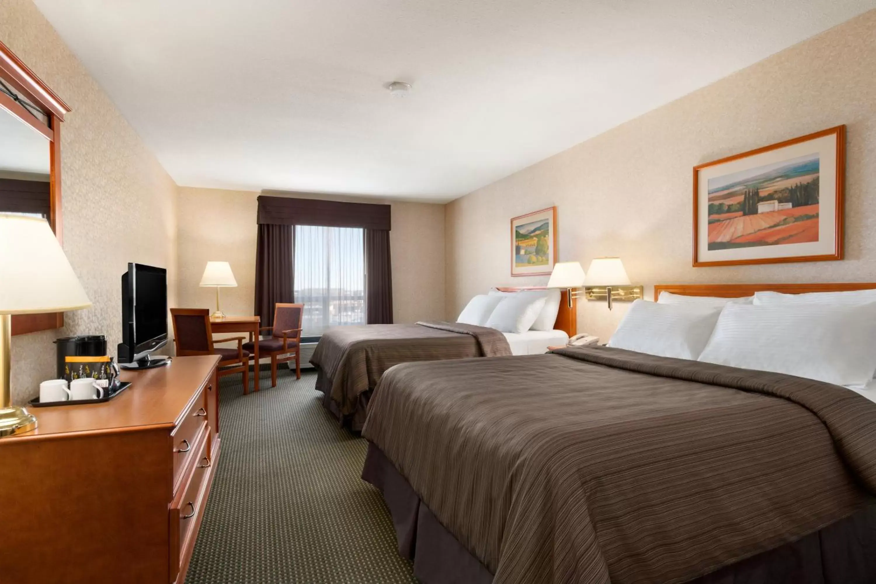 Queen Room with Two Queen Beds - Non-Smoking in Days Inn by Wyndham Saskatoon