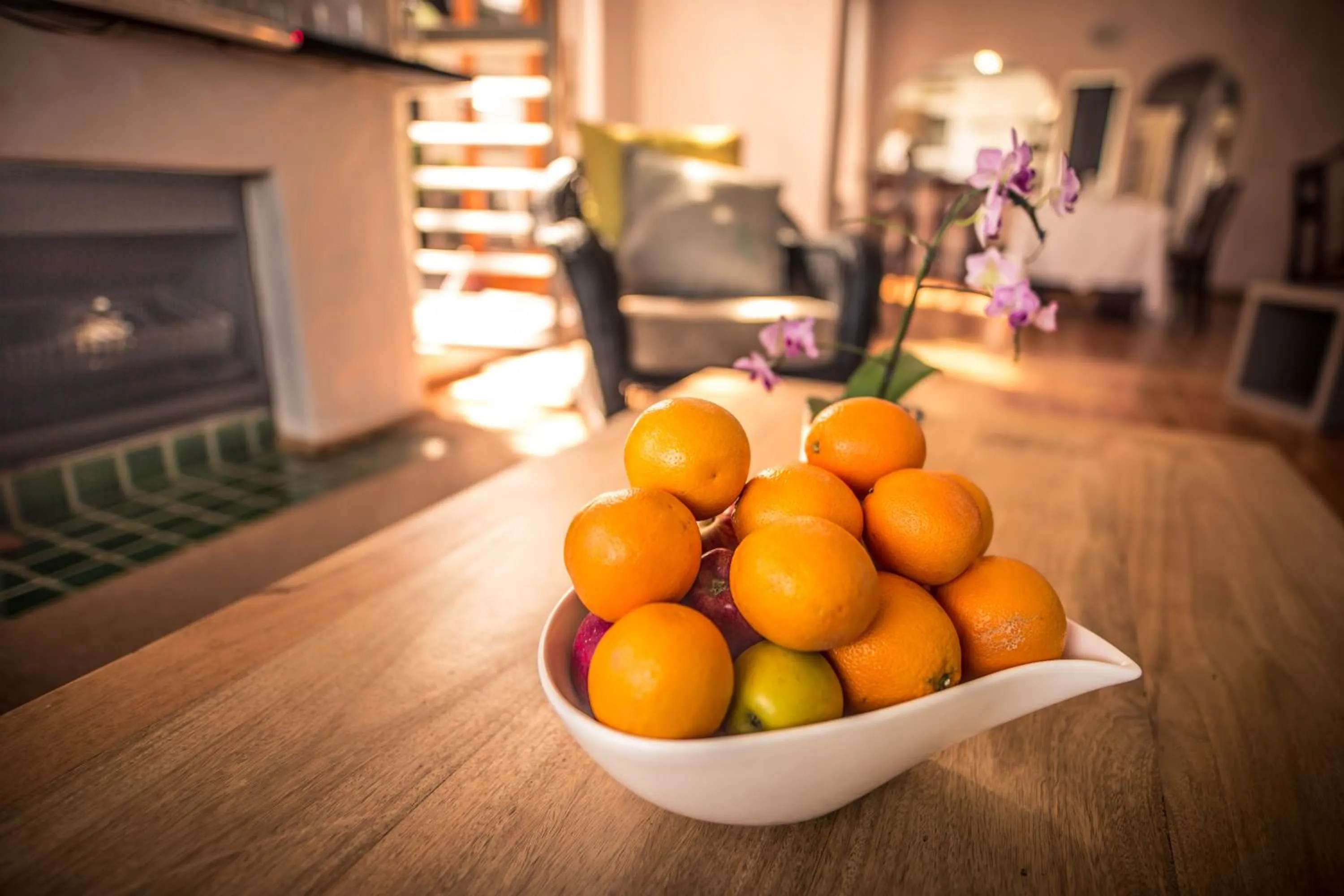 Food in Point B Guest House -Sustainable Solar Energy