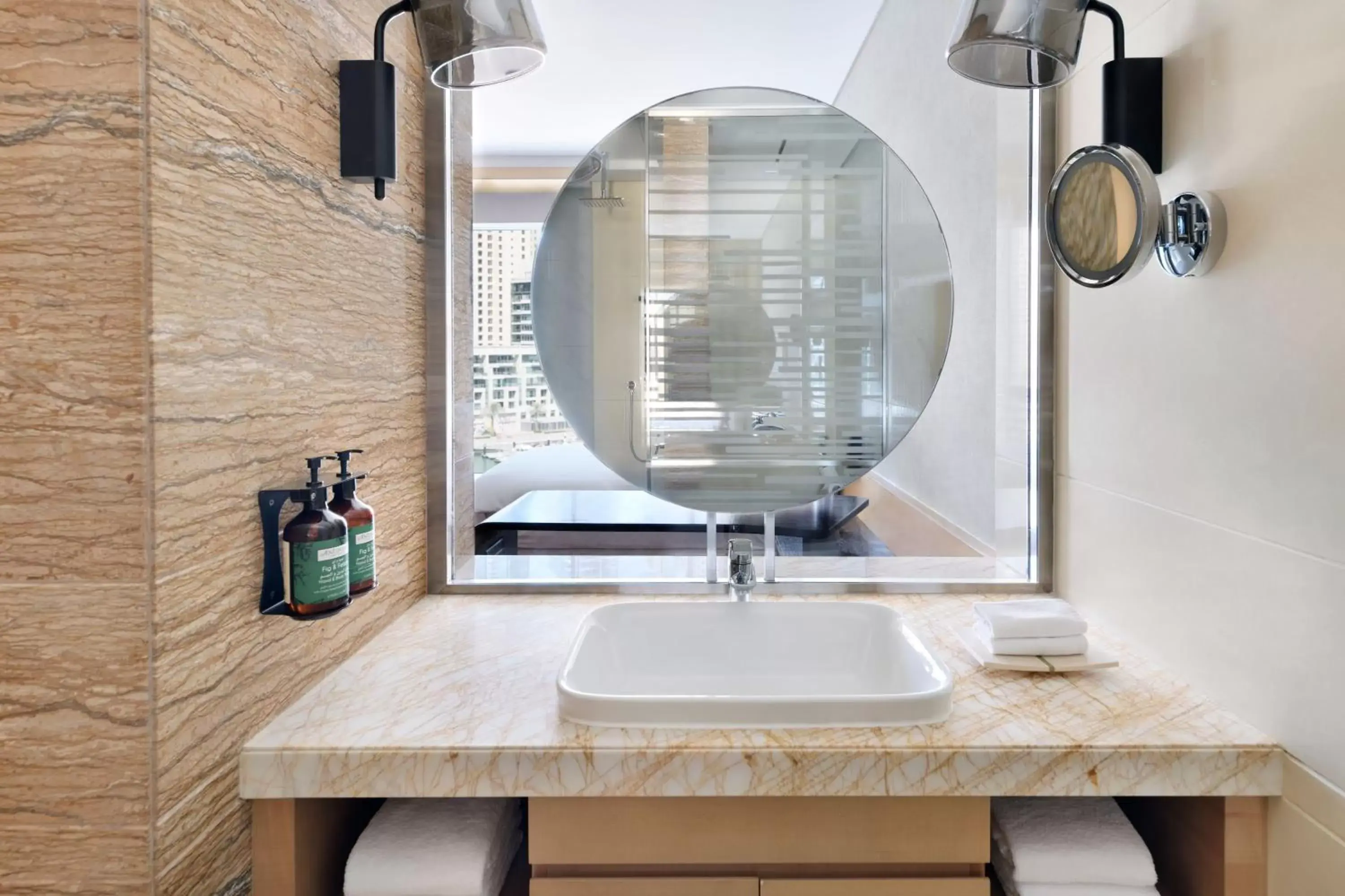 Photo of the whole room, Bathroom in Crowne Plaza Dubai Marina, an IHG Hotel