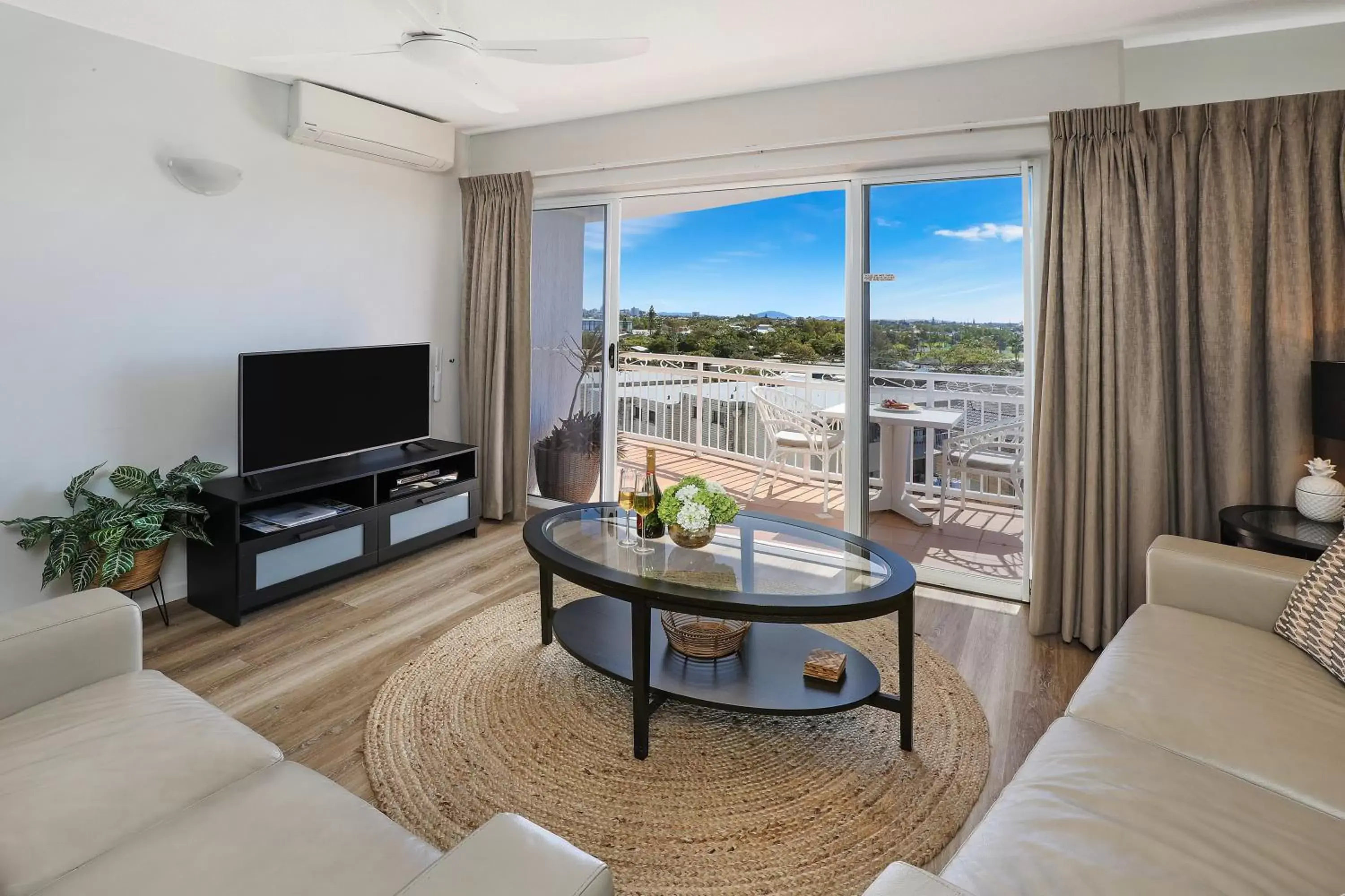 Seating Area in Beachside Resort Kawana Waters