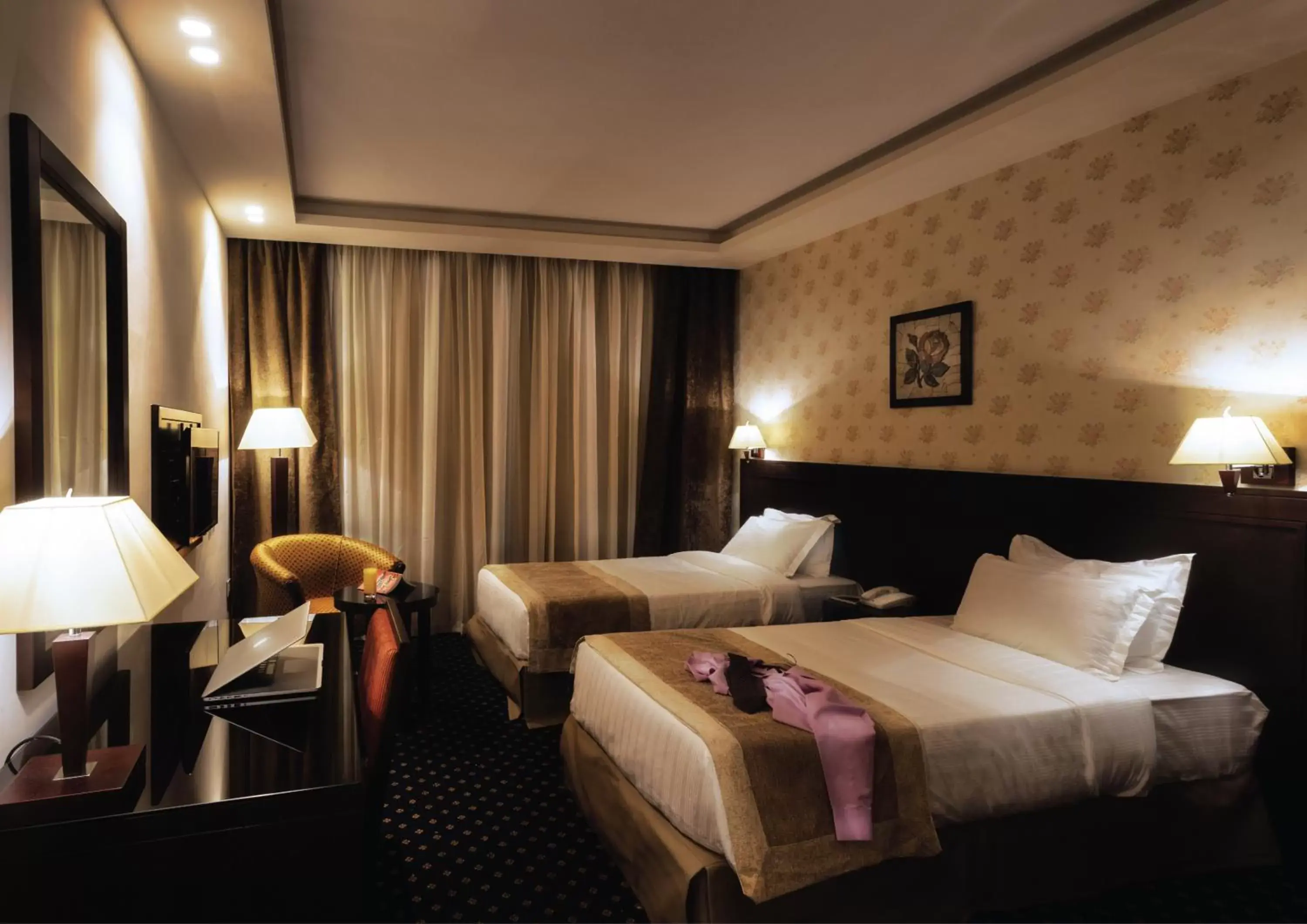 Bed in Seven Roses Hotel Bed in Seven Roses Hotel