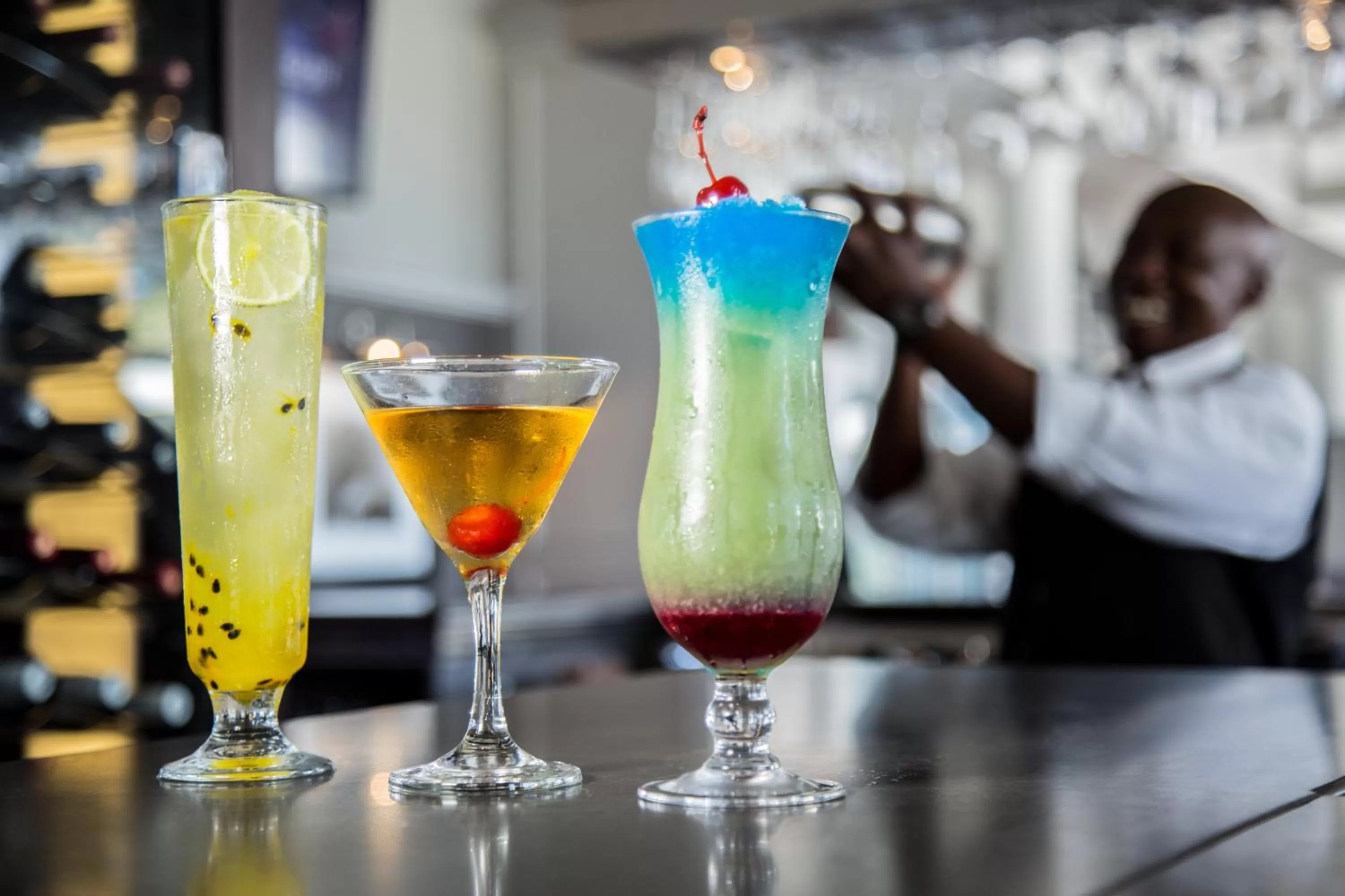 Drinks in Fancourt Hotel