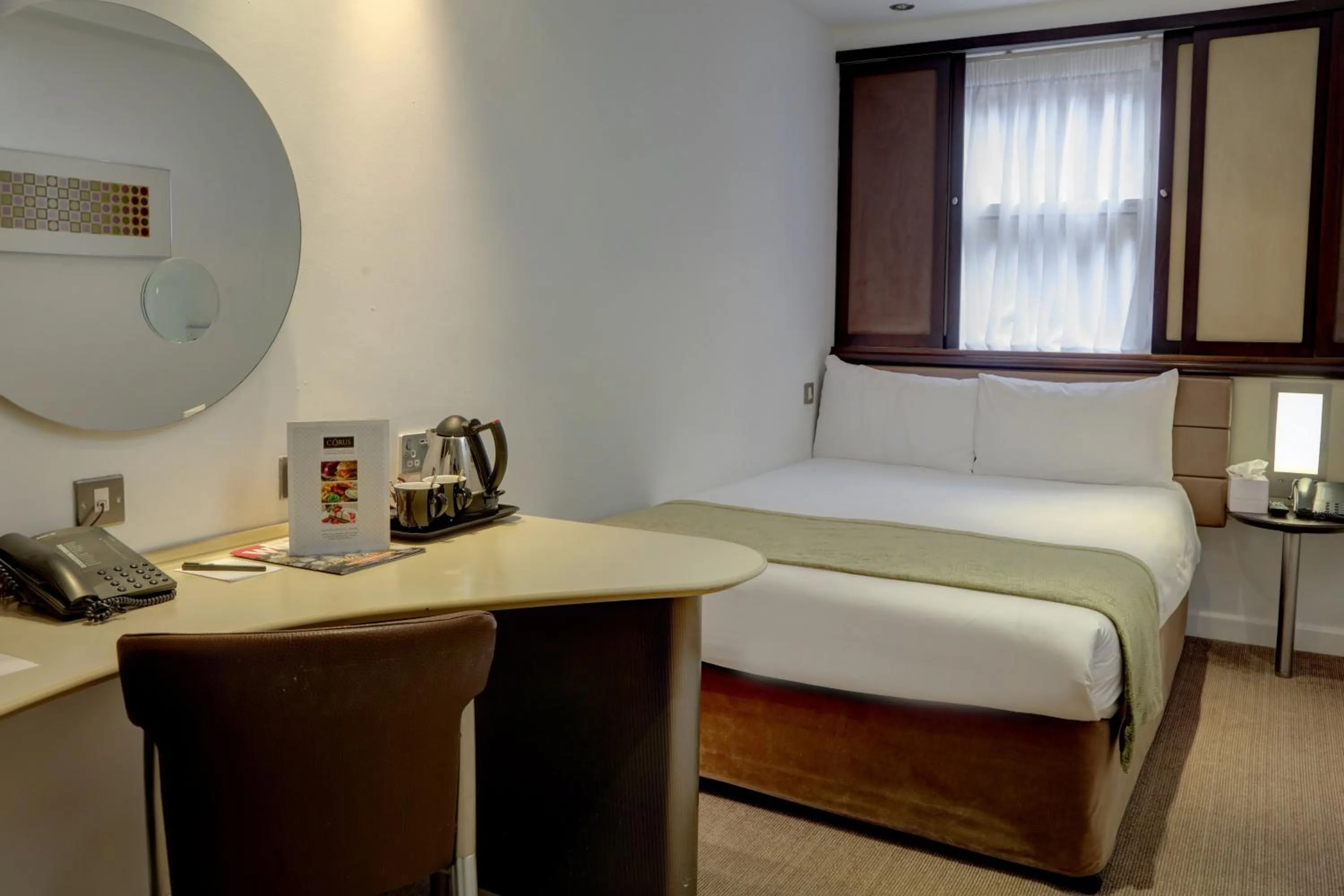 Bed in Corus Hyde Park Hotel