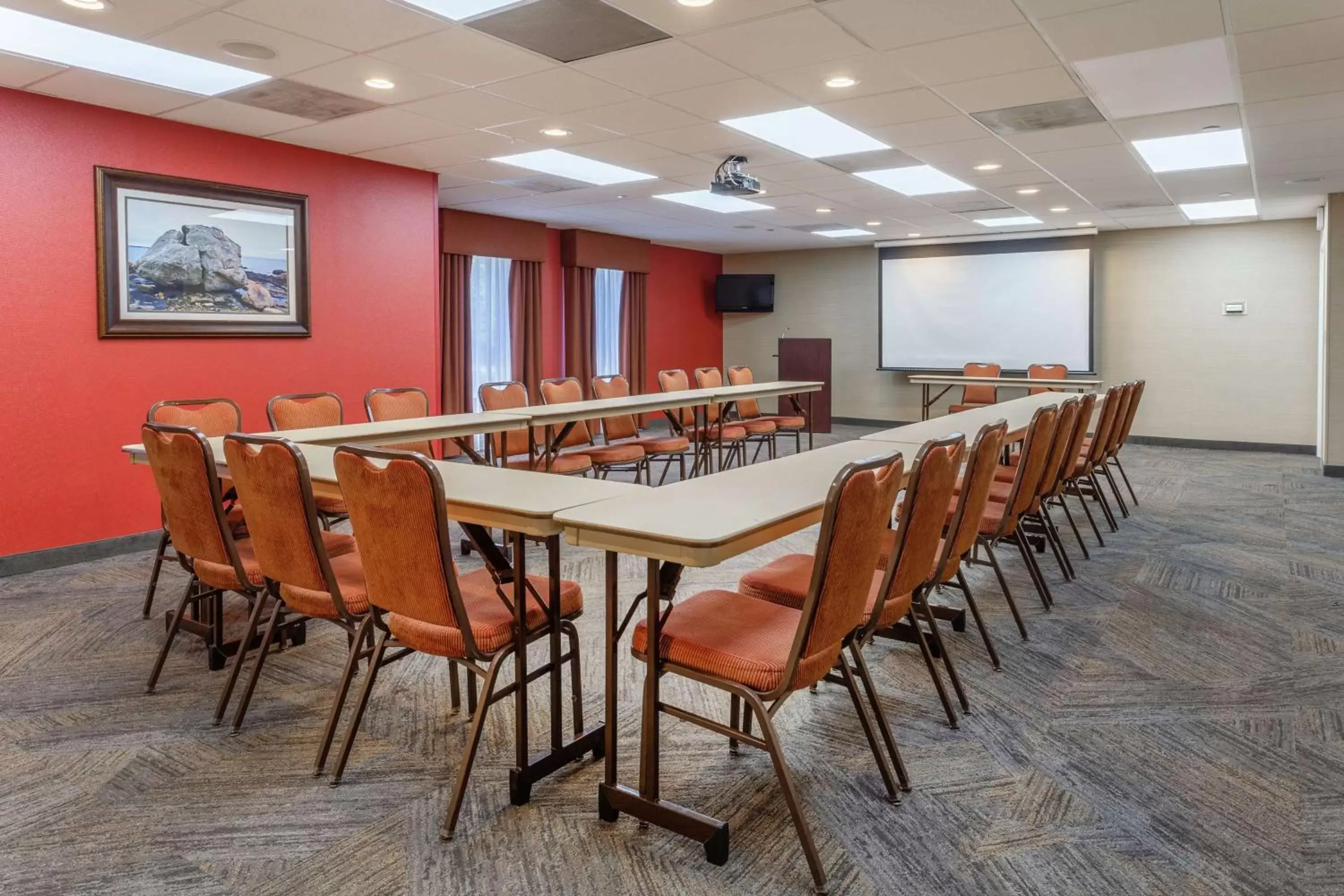 Meeting/conference room in Hampton Inn Groton/Mystic