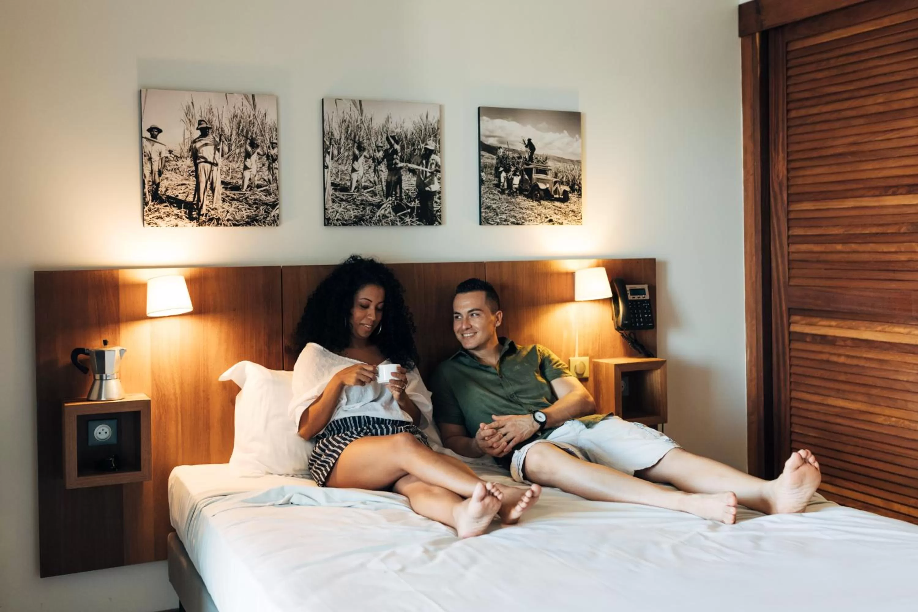 Studio avec terrasse côté cour in Hotel Le Saint Pierre ÎLe De La Reunion.