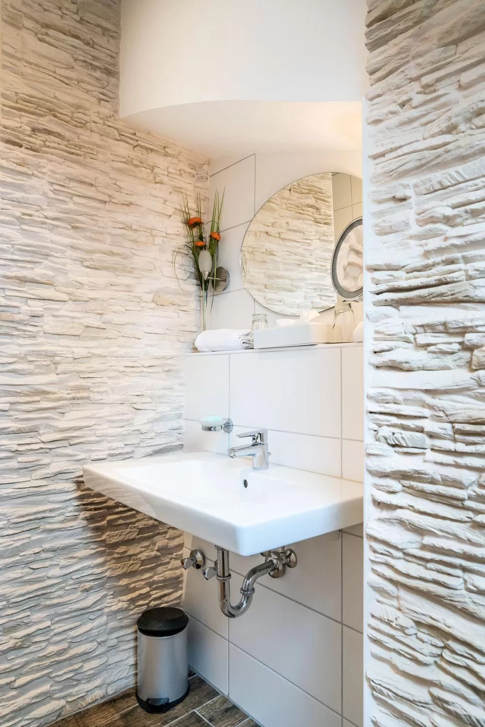 Bathroom in Hotel Beim Schupi Karlsruhe