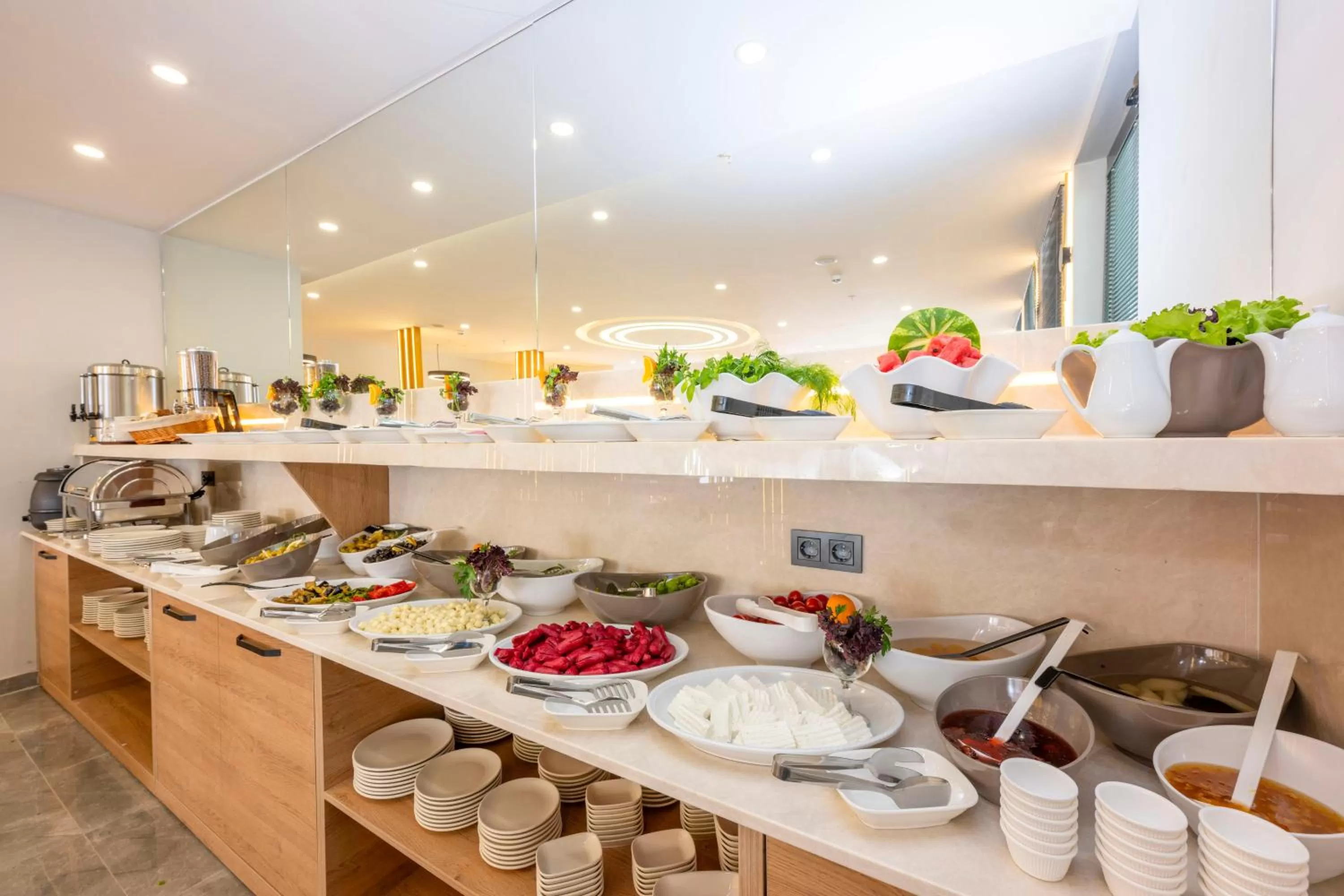 Kitchen or kitchenette in DIAMOND Luxury Hotel