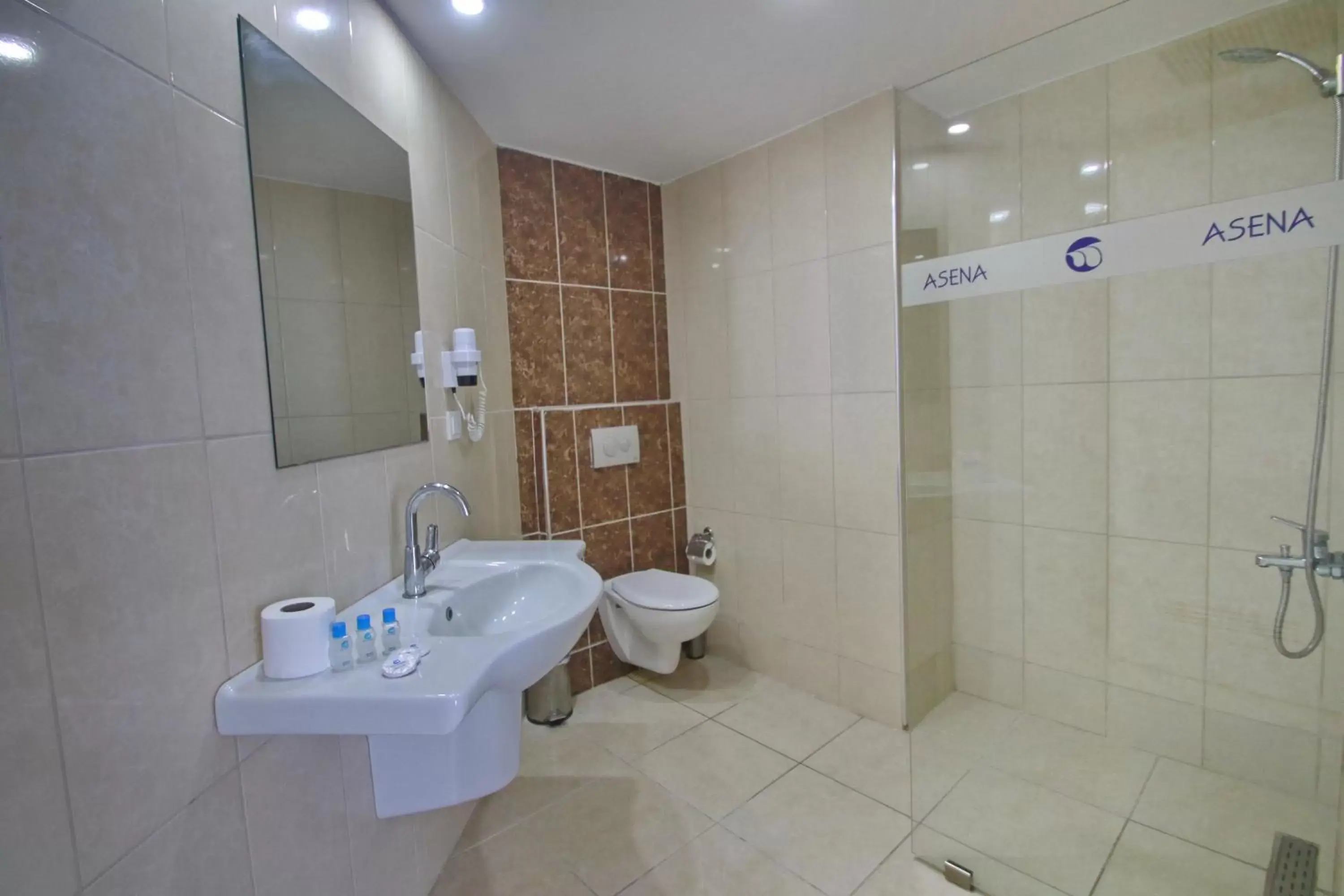 Bathroom in Asena Hotel