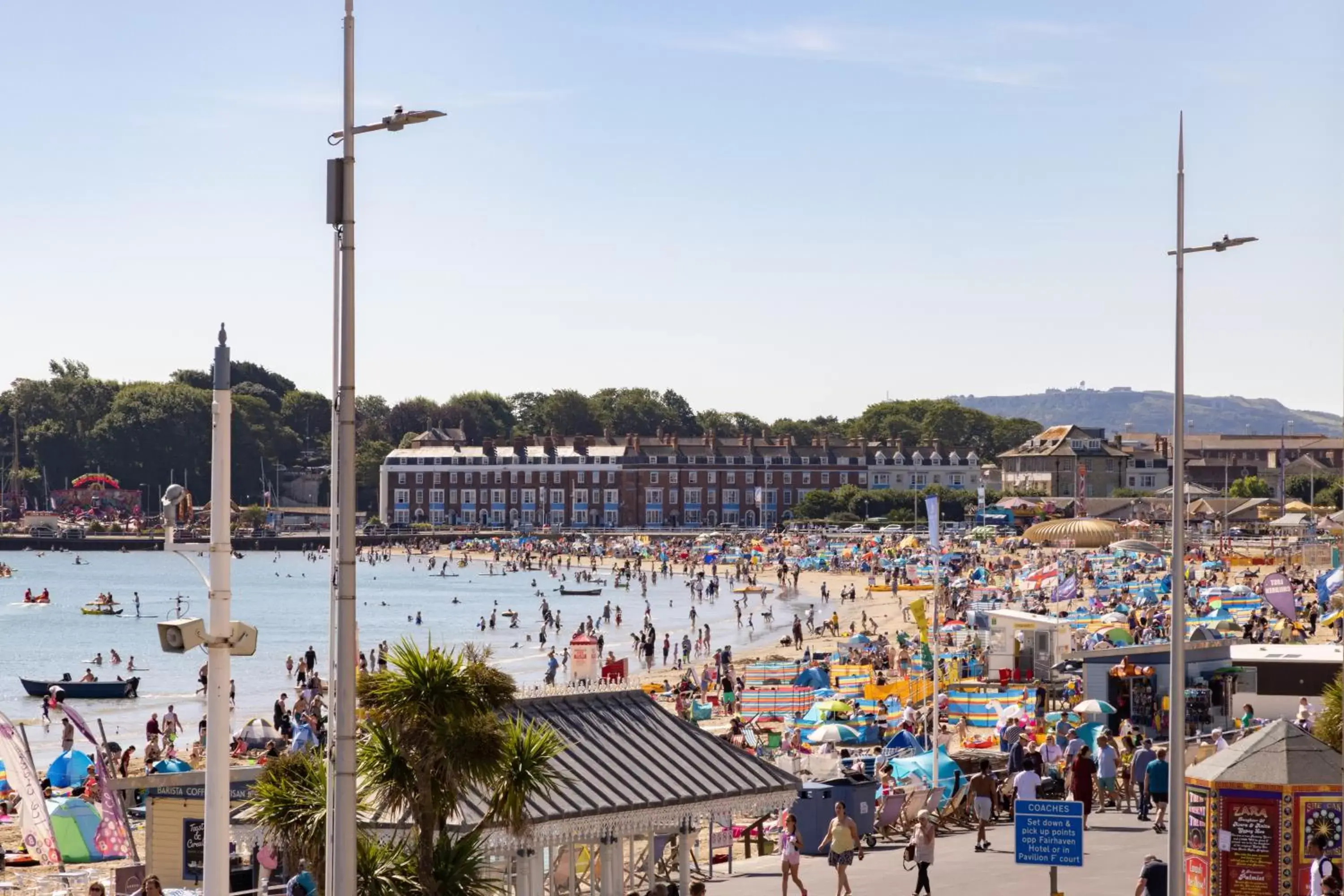 Beach in The Royal Hotel Weymouth