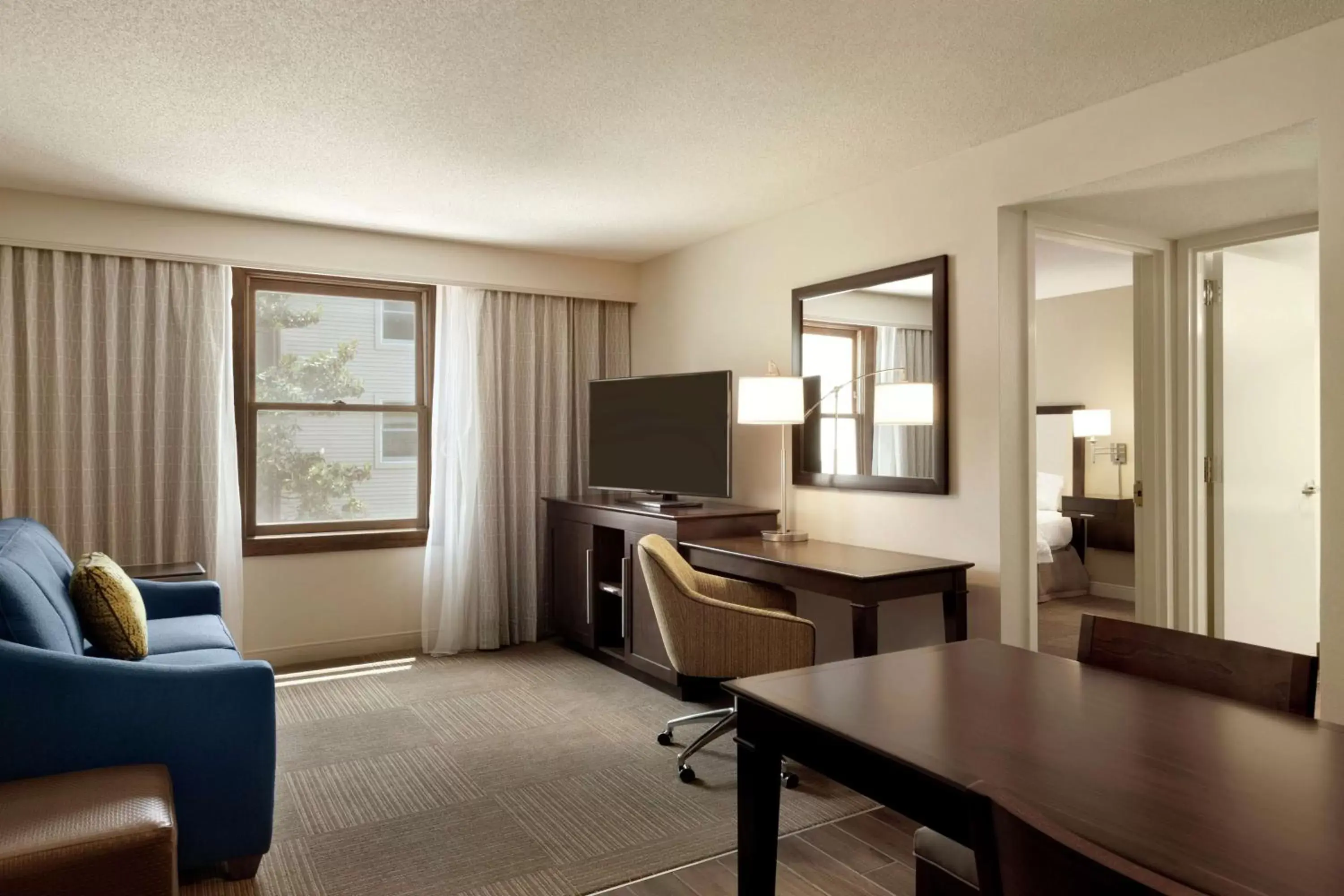 Bedroom in Hampton Inn and Suites Springdale Bedroom in Hampton Inn and Suites Springdale