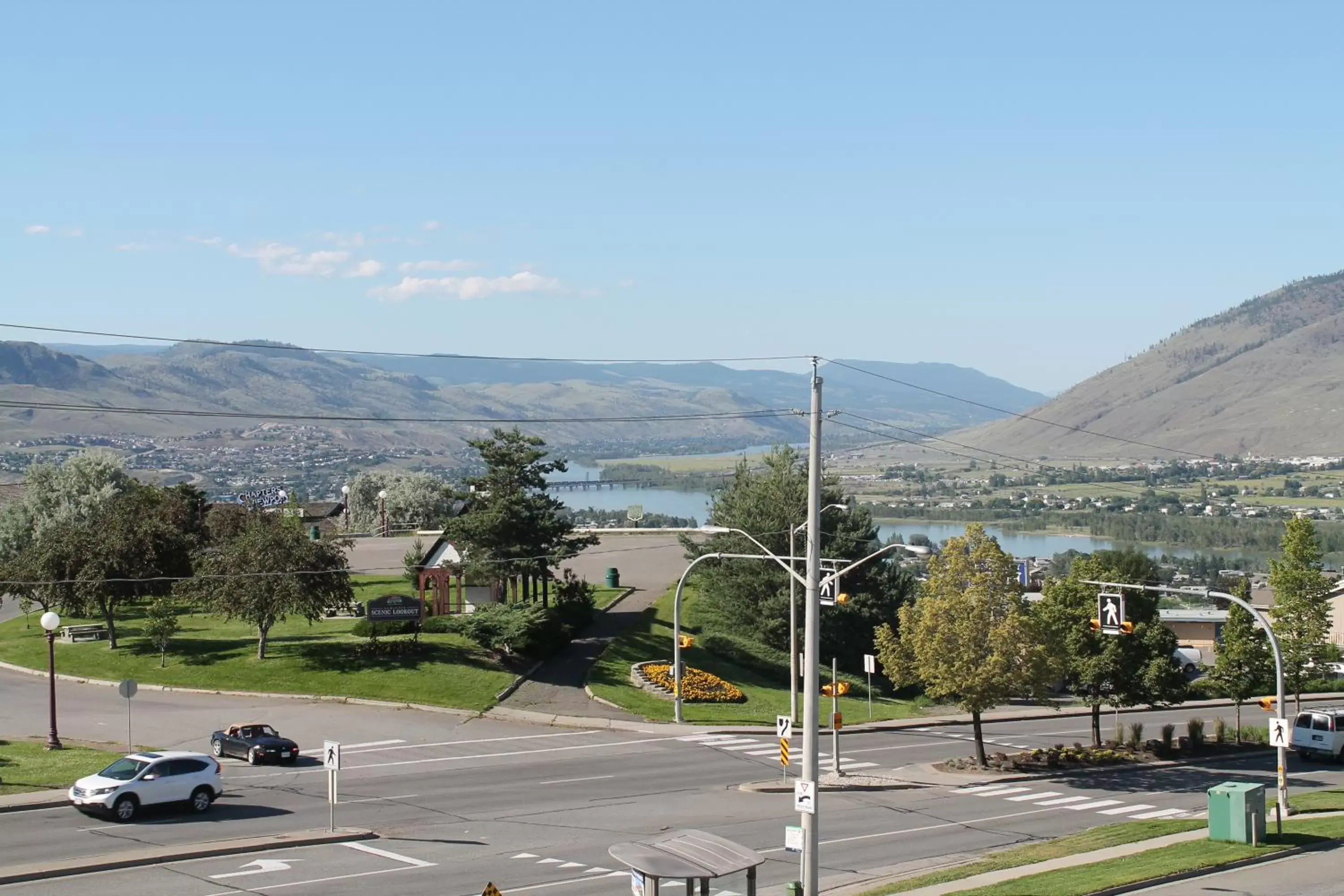 View (from property/room) in Knights Inn Kamloops