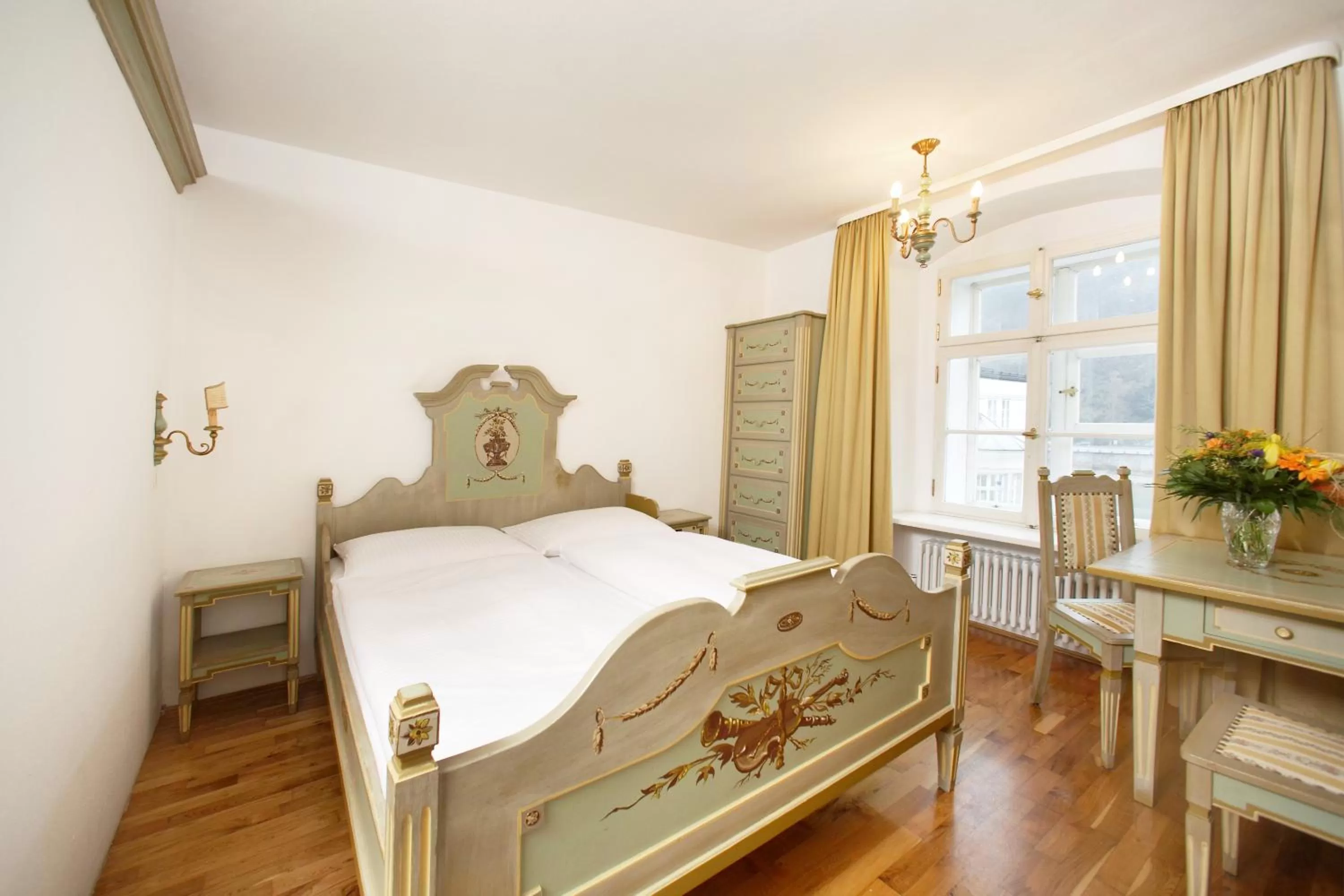 Bed in Hotel Wilder Mann